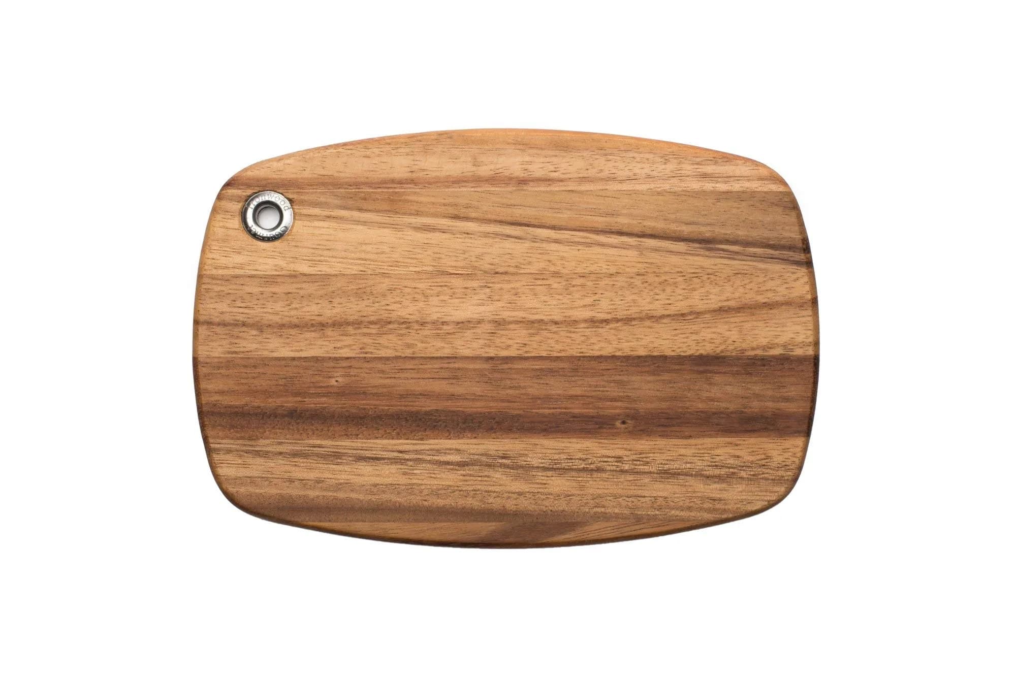 Ironwood Gourmet Acacia Wood Cutting Board 11" x 7" | Versatile Serving & Prep