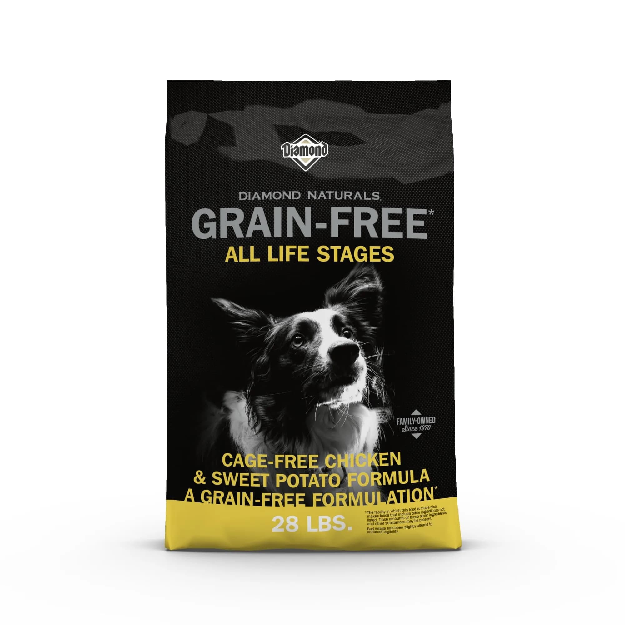 Diamond Naturals Grain-Free Dry Dog Food, Cage-Free Chicken, 14lb | All Life Stages Nutrition with Probiotics