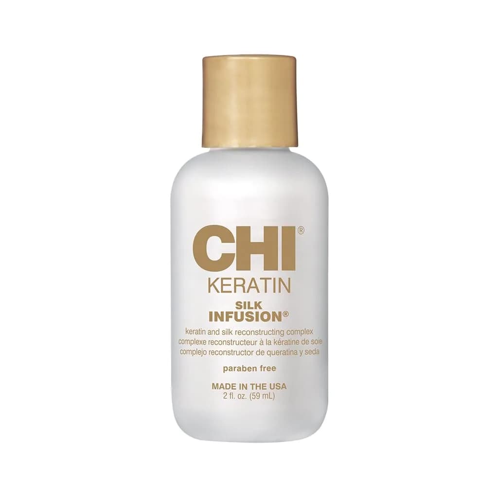 CHI Keratin Silk Infusion, 2 Fl Oz | Strengthens & Hydrates Dry Hair, Cruelty-Free