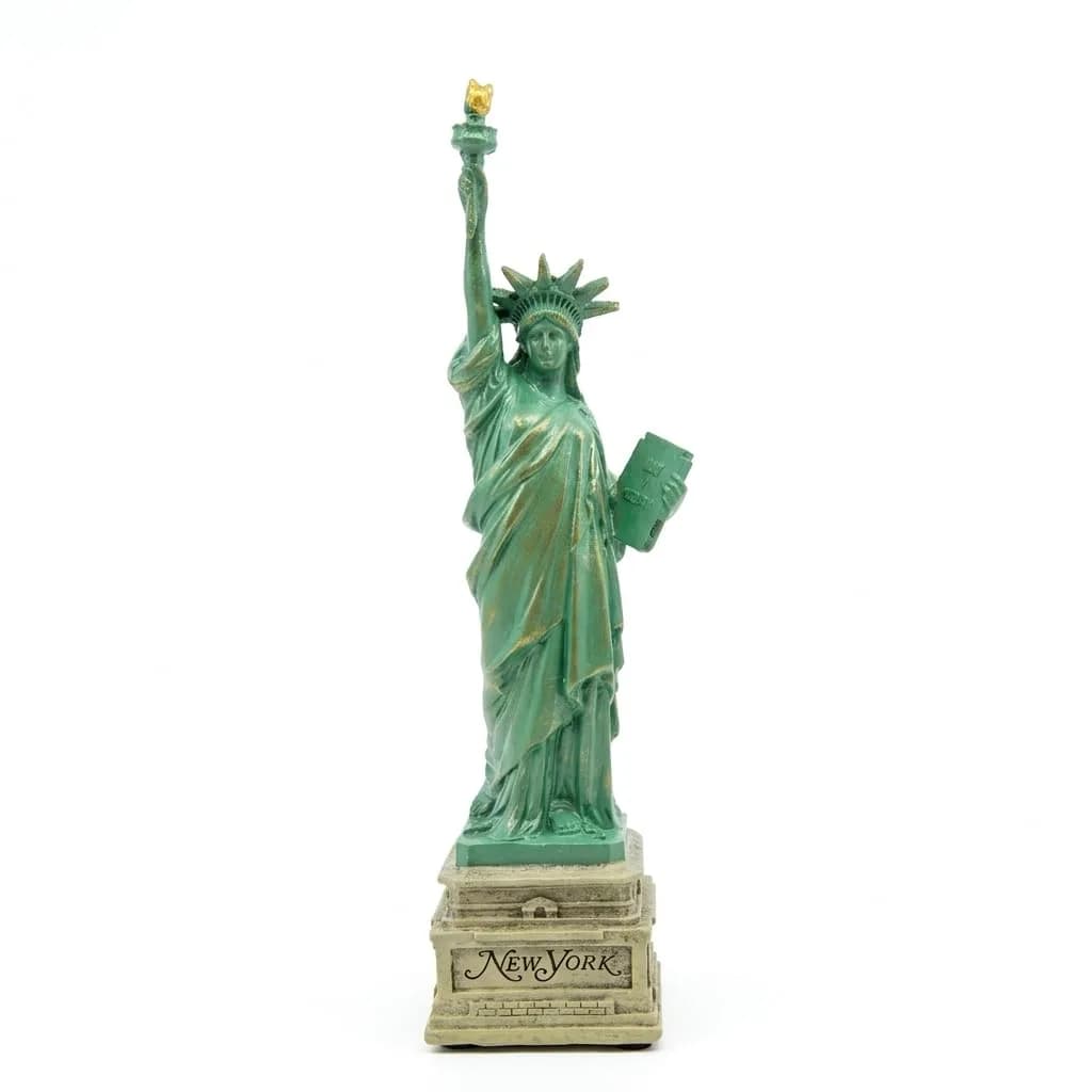 Great Places To You Statue of Liberty Replica 6 Inches (15.24 cm) with New York Base | Classic NYC Souvenir Figurine - main product image
