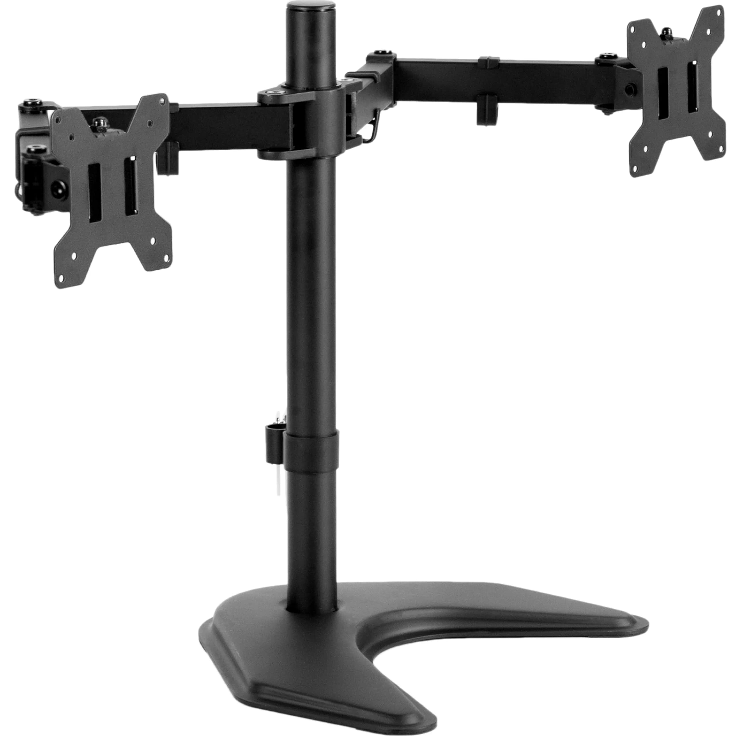 VIVO Dual Monitor Stand for 13-27 Inch Screens | Fully Adjustable, Heavy-Duty, VESA Compatible