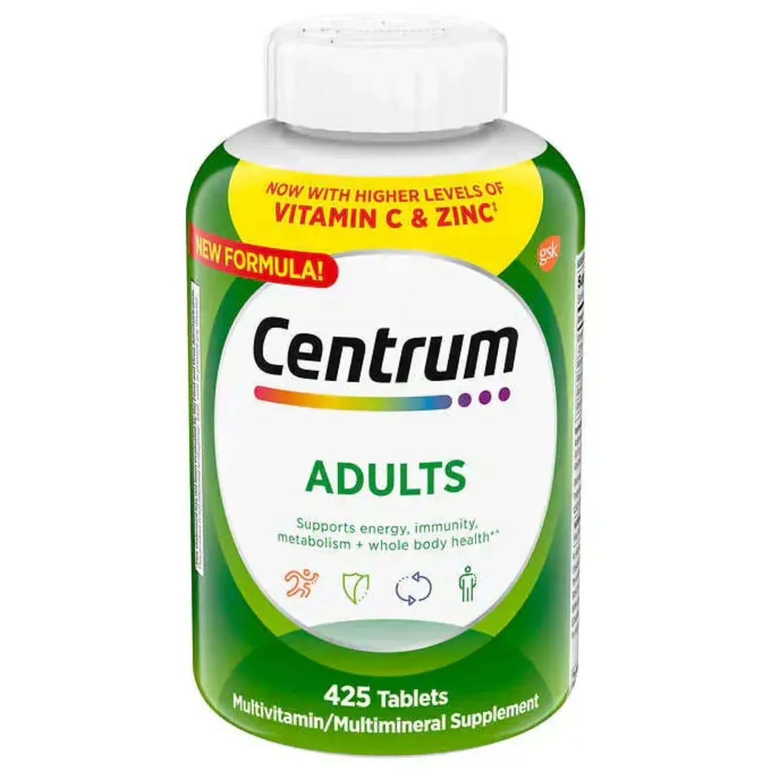 Centrum Base Adult Multivitamin Supplement 425 Count (544 g) | Multivitamin Tablets for Daily Wellness - main product image