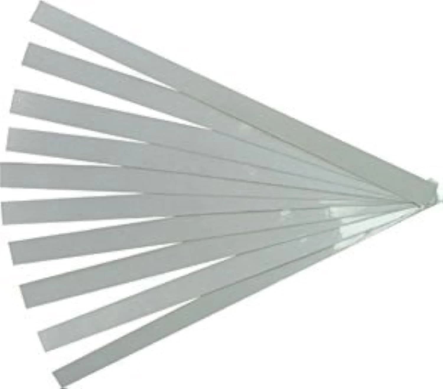 MN Measurement Instruments Reflective Tape for Optical & Laser Tachometers | 12 Strips, 20cm x 1cm, White Reflective - main product image