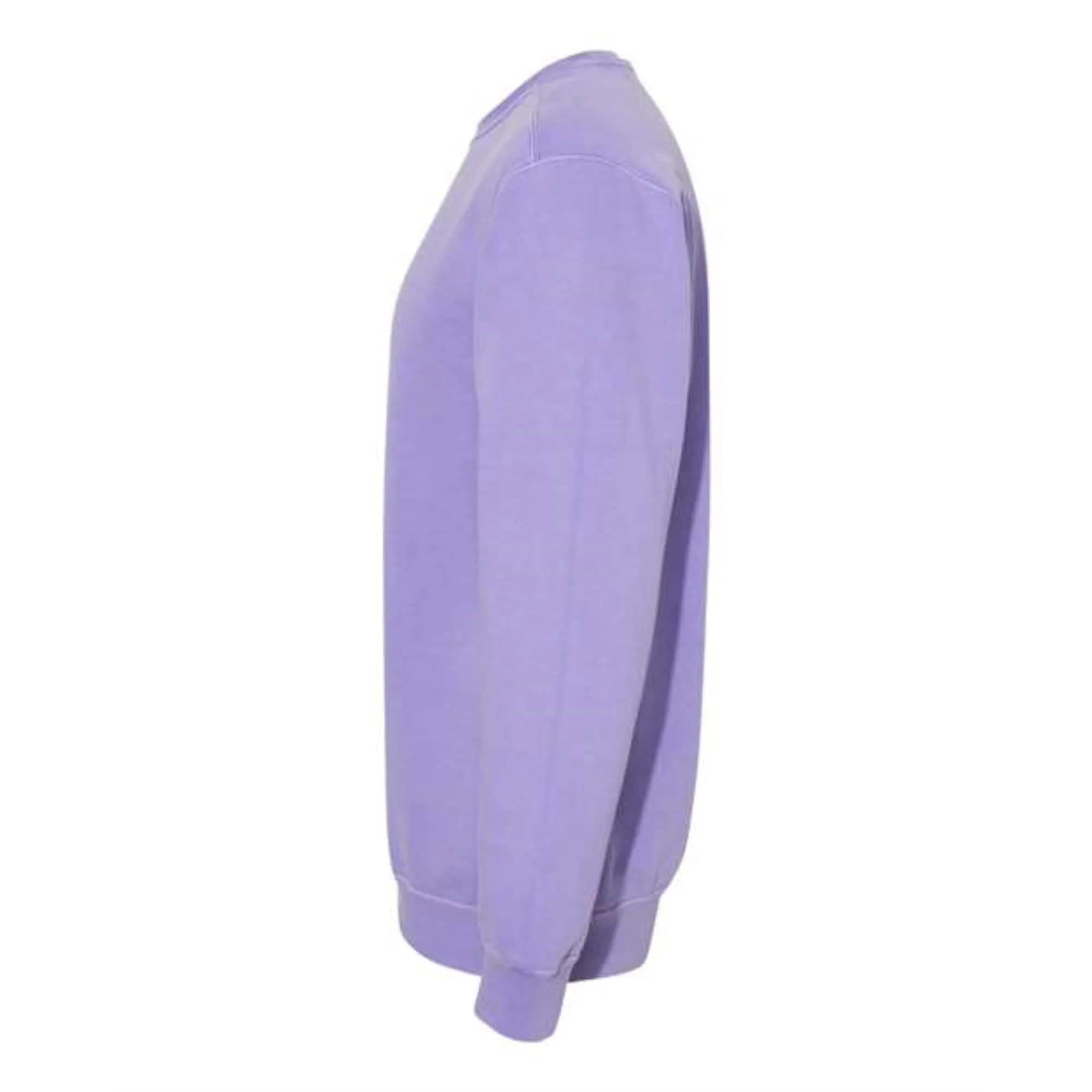 Comfort Colors Adult Crewneck Sweatshirt M VIOLET | Classic Comfort for Men in India - main product image