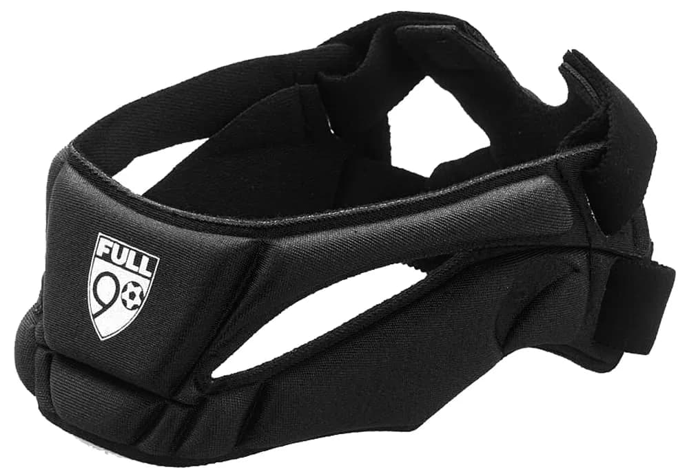 Full 90 Select Performance Soccer Headgear Black Small | Dual-Density Foam Protection - main product image