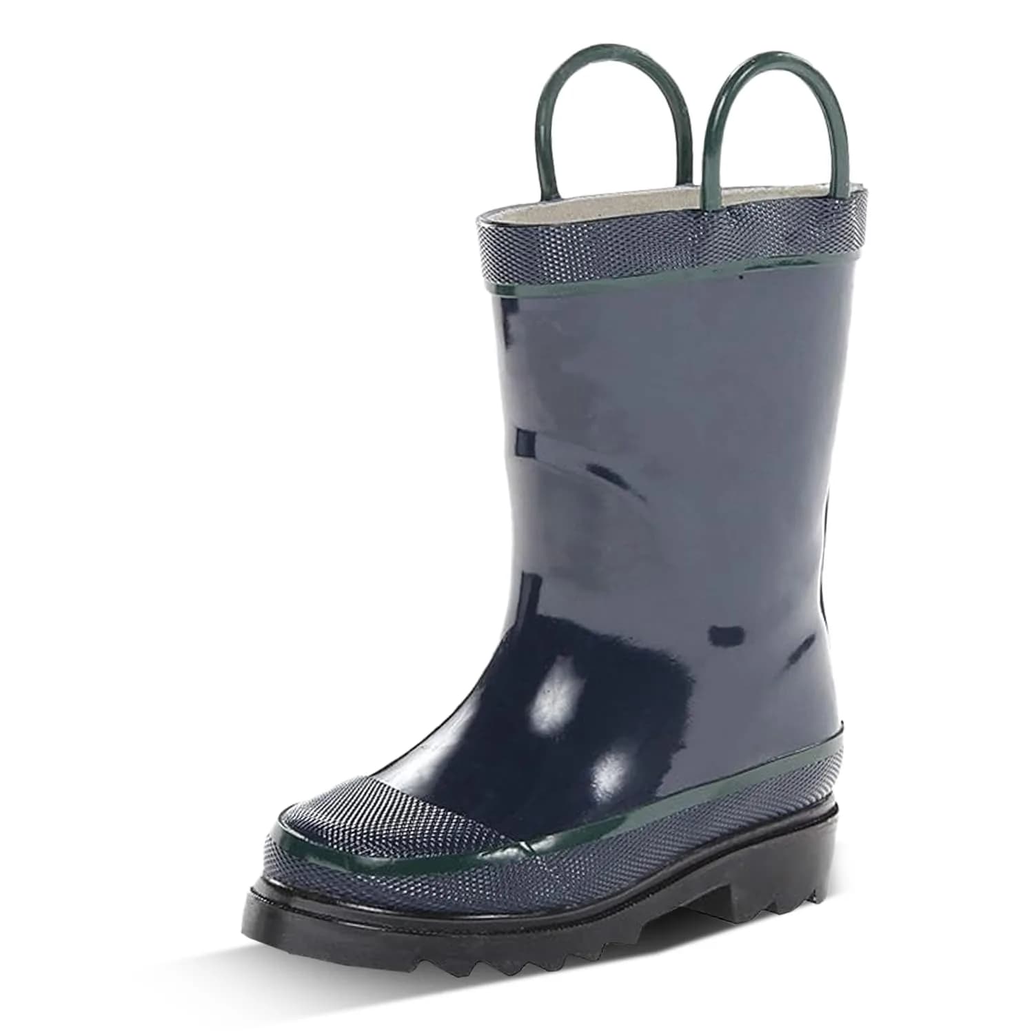 Western Chief Kids Firechief 2 Waterproof Rain Boot, Navy, 8 | Kid-Friendly Waterproof Rain Boot for Adventure - main product image