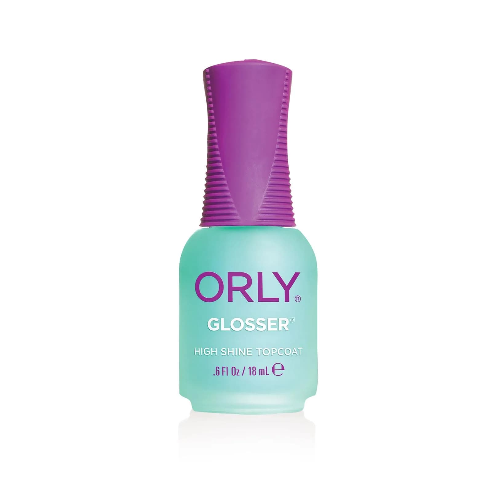 Orly Glosser Top Nail Coat 18ml (0.6 Fl Oz) | Professional Salon Formula for Lasting Shine