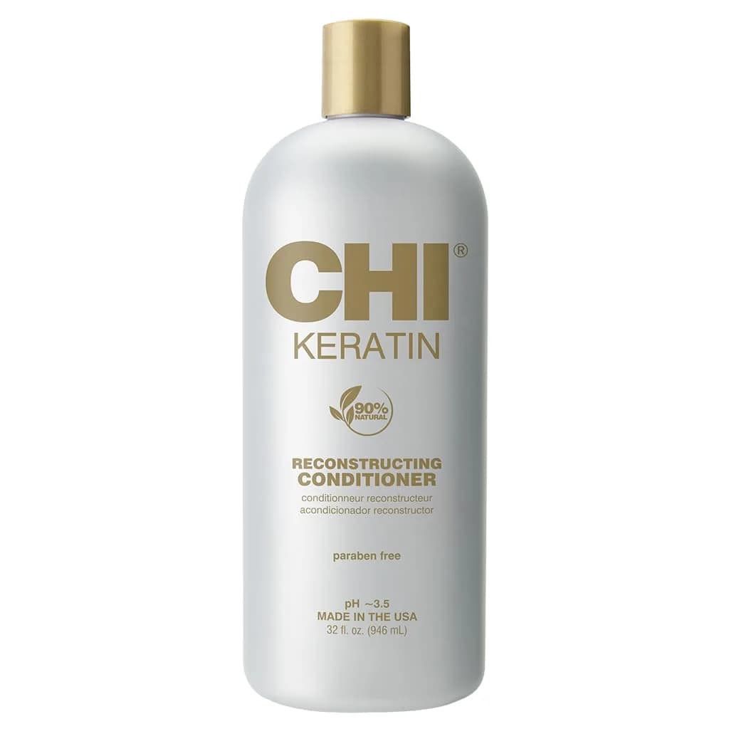 CHI Keratin Reconstructing Conditioner 12 Oz | Restores Moisture & Strengthens Hair