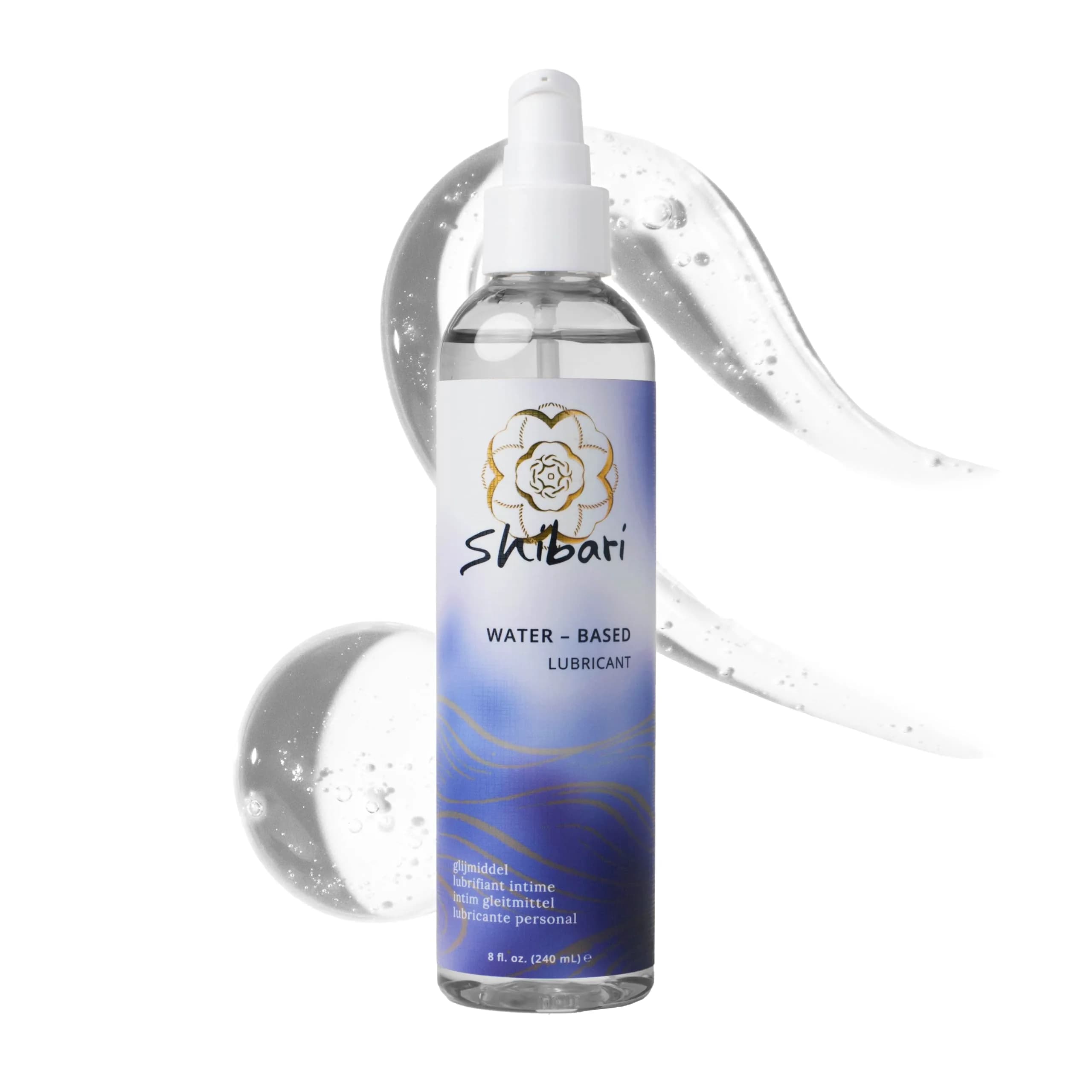 Shibari Water-Based Personal Lubricant 237ml (8 Fl Oz) | pH-Balanced Intimate Lube for Women & Couples - main product image