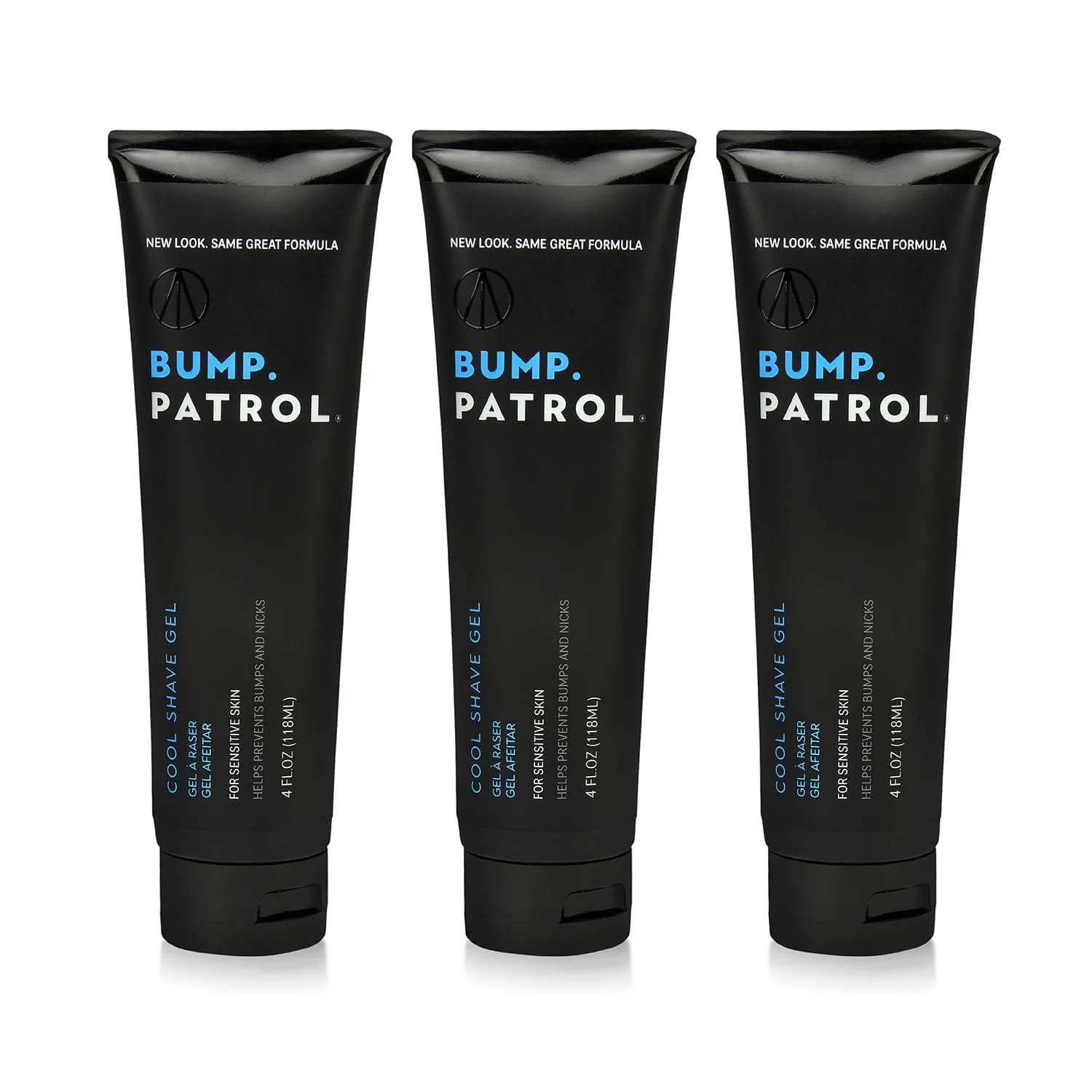 Bump Patrol Cool Shave Gel 360ml (12 Fl Oz) | Dermatologist Approved Clear Gel for Sensitive Skin - main product image
