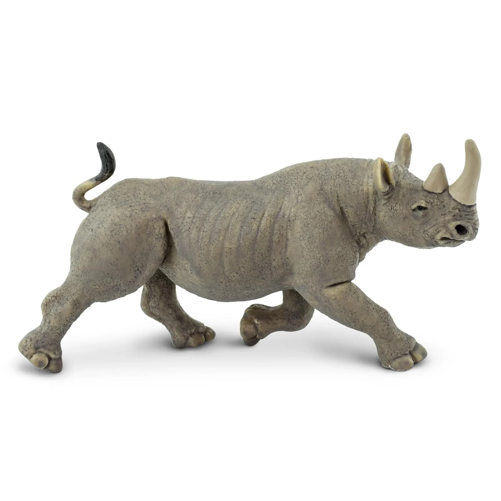 Safari Ltd. Black Rhino Toy - 5.75 Inch Realistic Wildlife Figure for Kids | Hand Painted, BPA Free - main product image