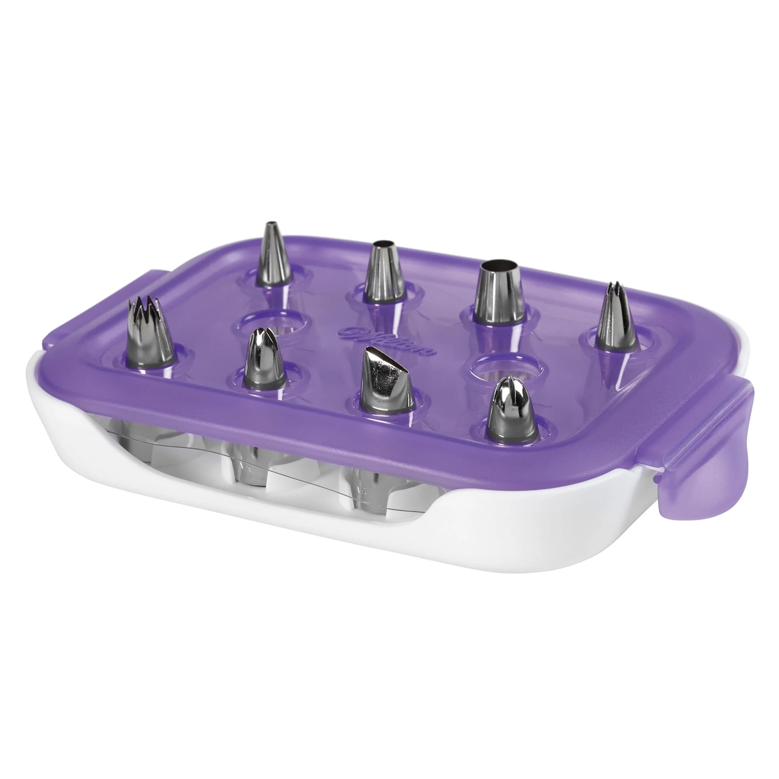 Wilton 9-Piece Starter Decorating Tip Set with Carrying Case | Versatile Cake & Cupcake Designs - main product image