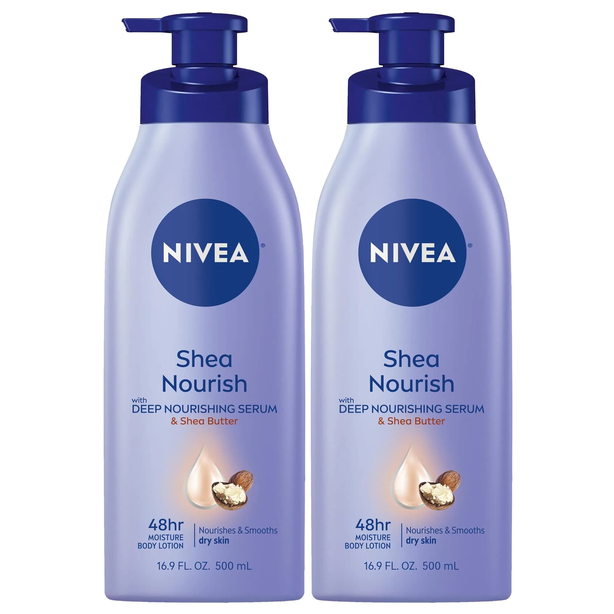 NIVEA Smooth Daily Moisture Body Lotion with Shea Butter 1 L (33.8 Fl Oz) | Hydrates Dry Skin - main product image