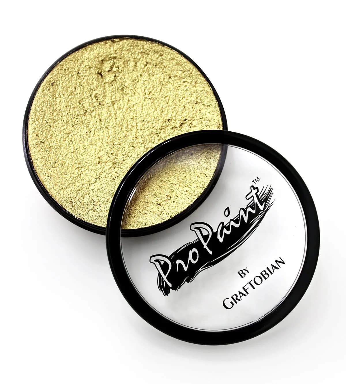 Graftobian ProPaint Metallic Gilded Gold Face & Body Paint 29.57ml (1 Fl Oz) | Vivid, Blendable Coverage - main product image