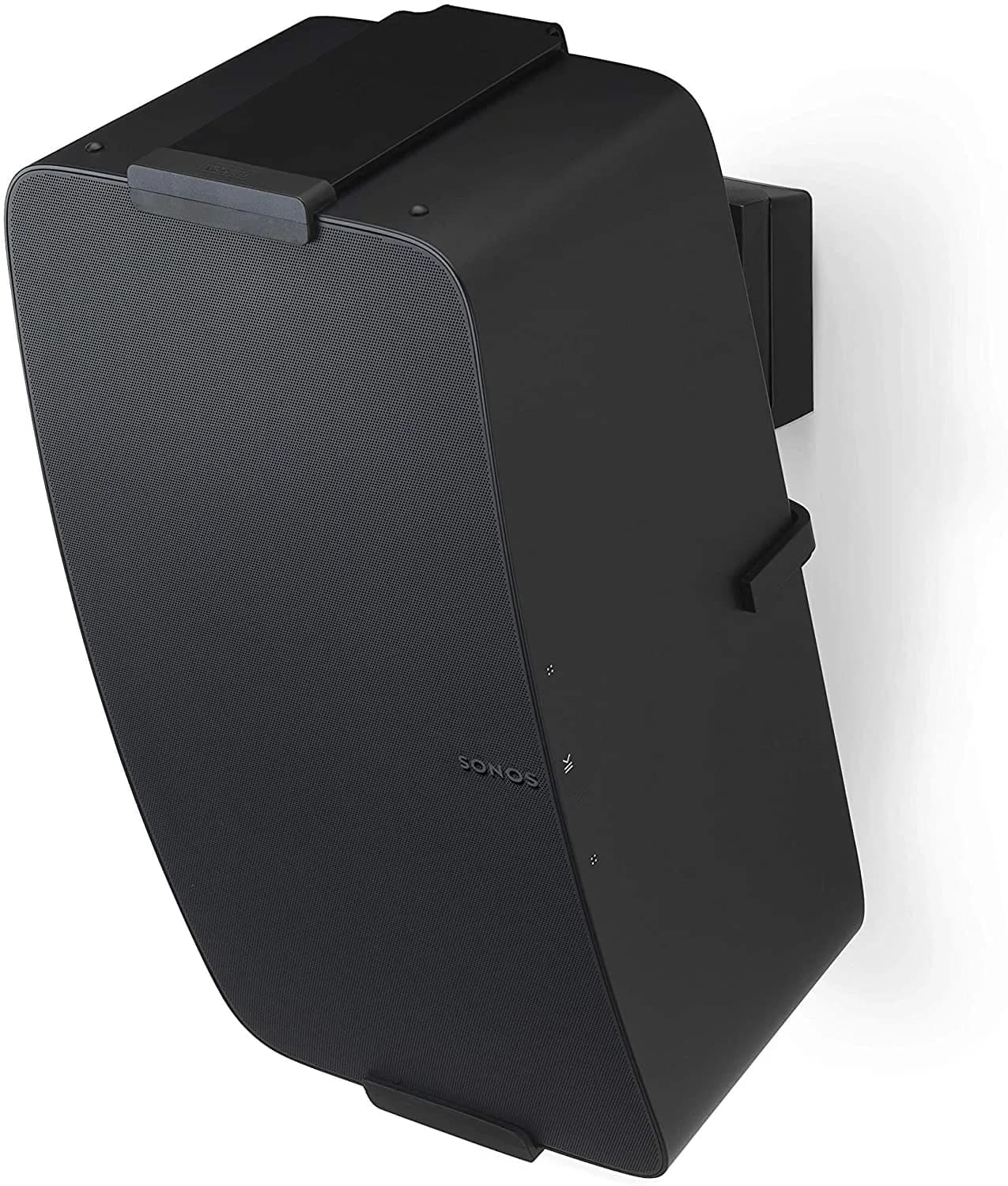 Flexson Vertical Wall Mount for Sonos Five & Play:5 (Black) | Secure Tilt & Swivel Mount - main product image