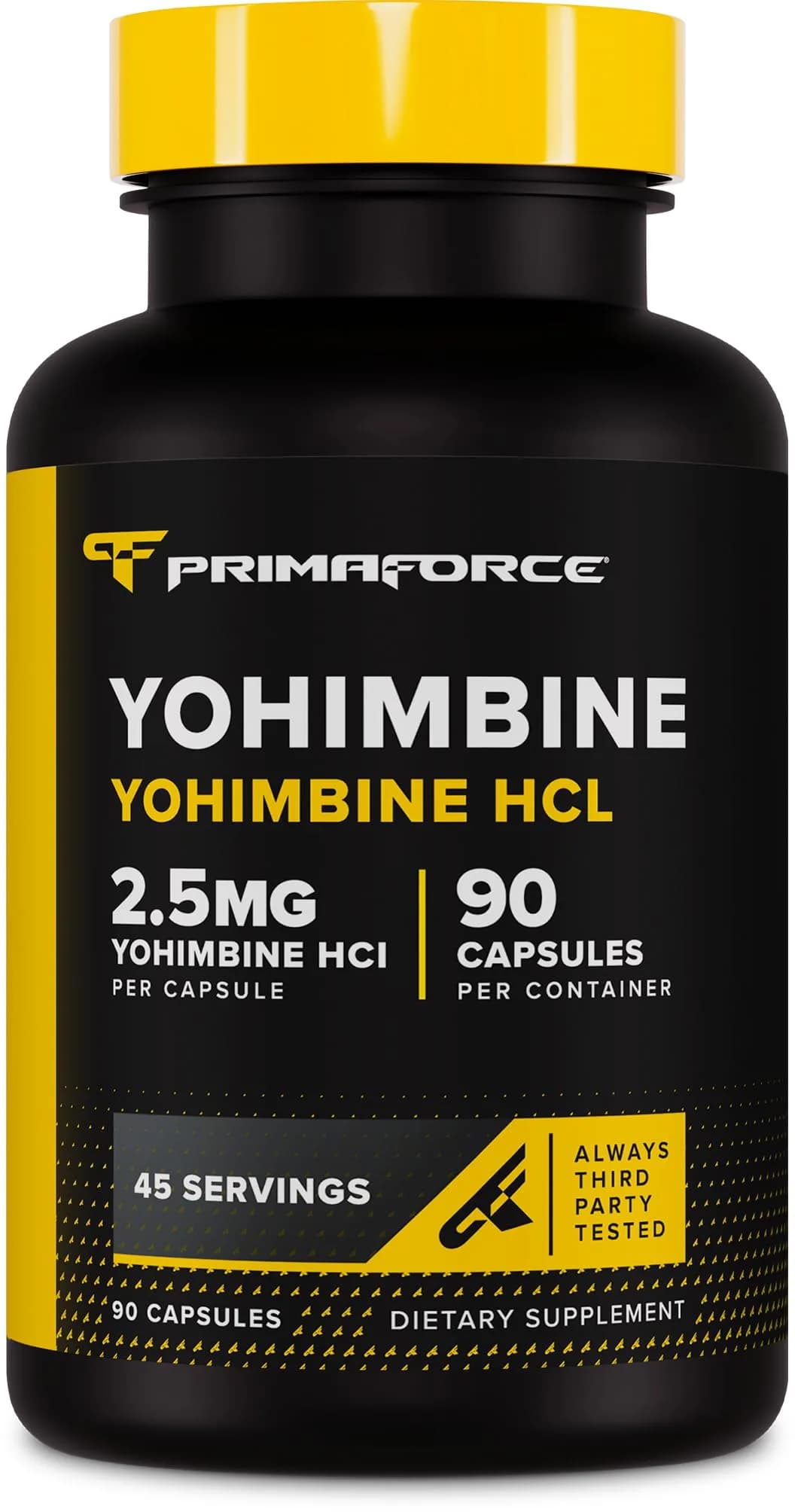 Primaforce Yohimbine HCl 2.5mg | Supports weight loss & sexual wellness - main product image