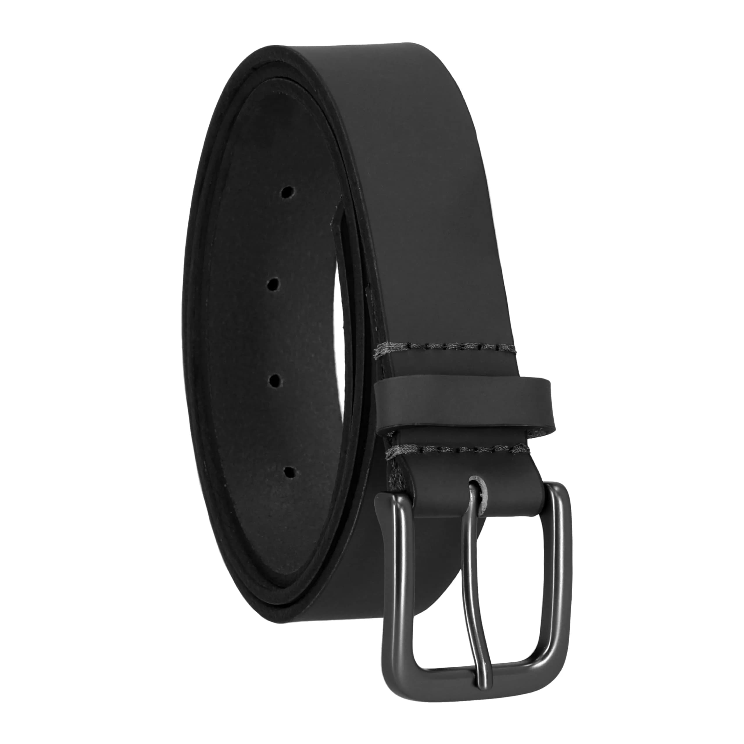 Timberland Men's 35mm Classic Buckle Jean Leather Belt, Black, 36 (1.25 inches / 32 mm) - main product image