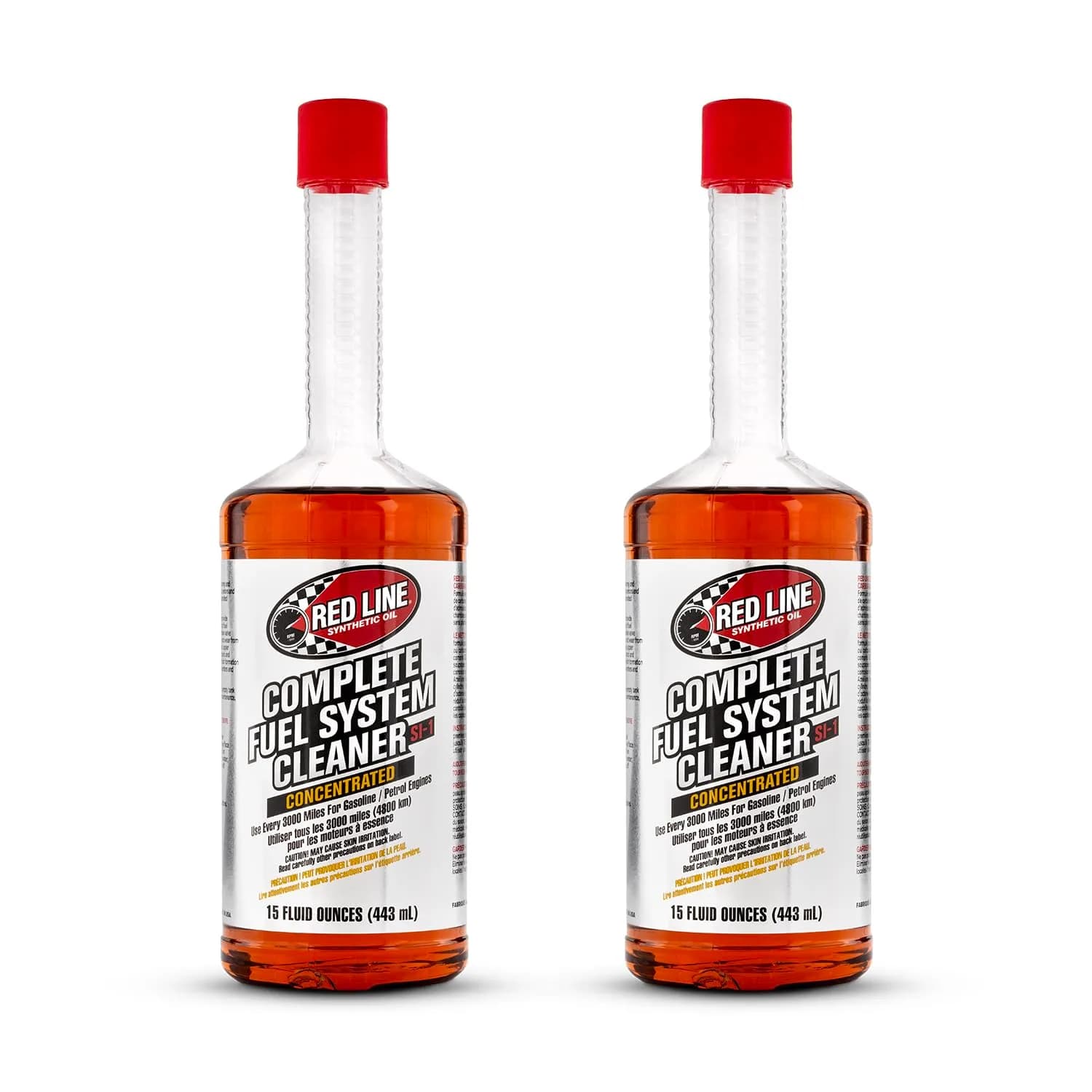Red Line SI-1 Complete Fuel System Cleaner 2 x 444ml (15 Fl Oz) | Cleans Injectors & Prevents Corrosion - main product image