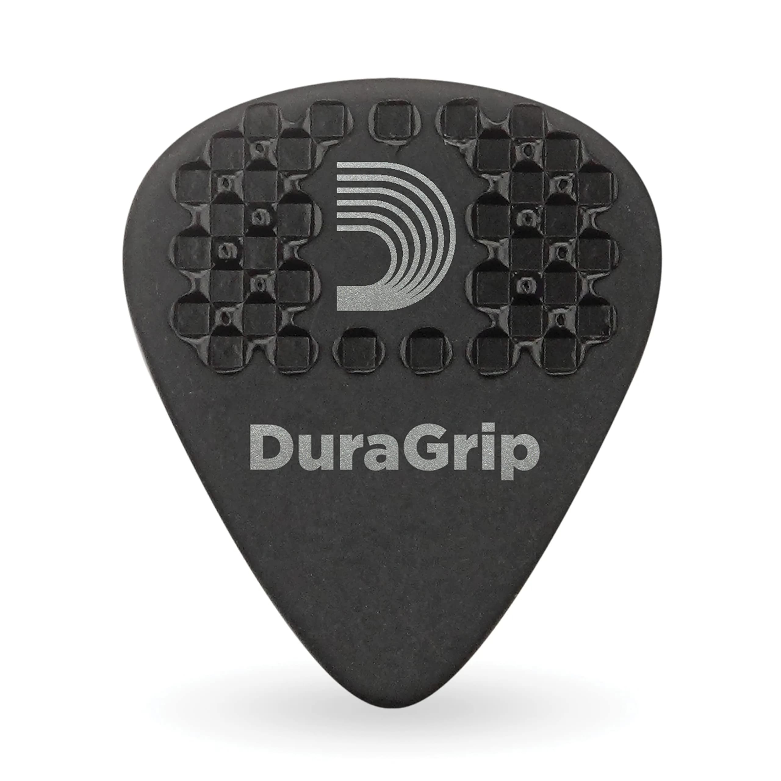 D'Addario Duralin-Duragrip-X-Hvy 10-pack | Extra Heavy Black 1.50mm Guitar Picks for Fast, Clear Articulation