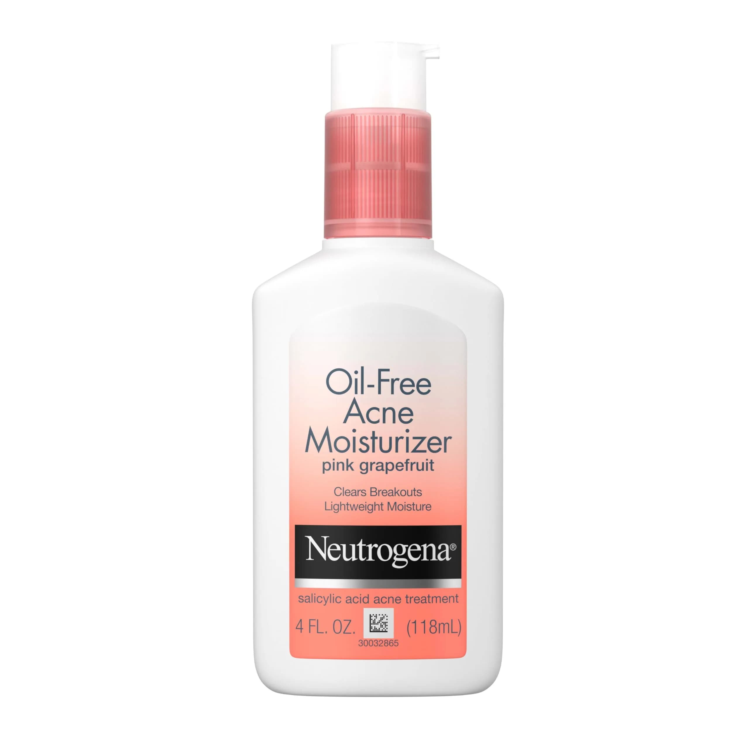 Neutrogena Oil-Free Acne Moisturizer with Salicylic Acid | 118ml (4 fl. oz) - main product image