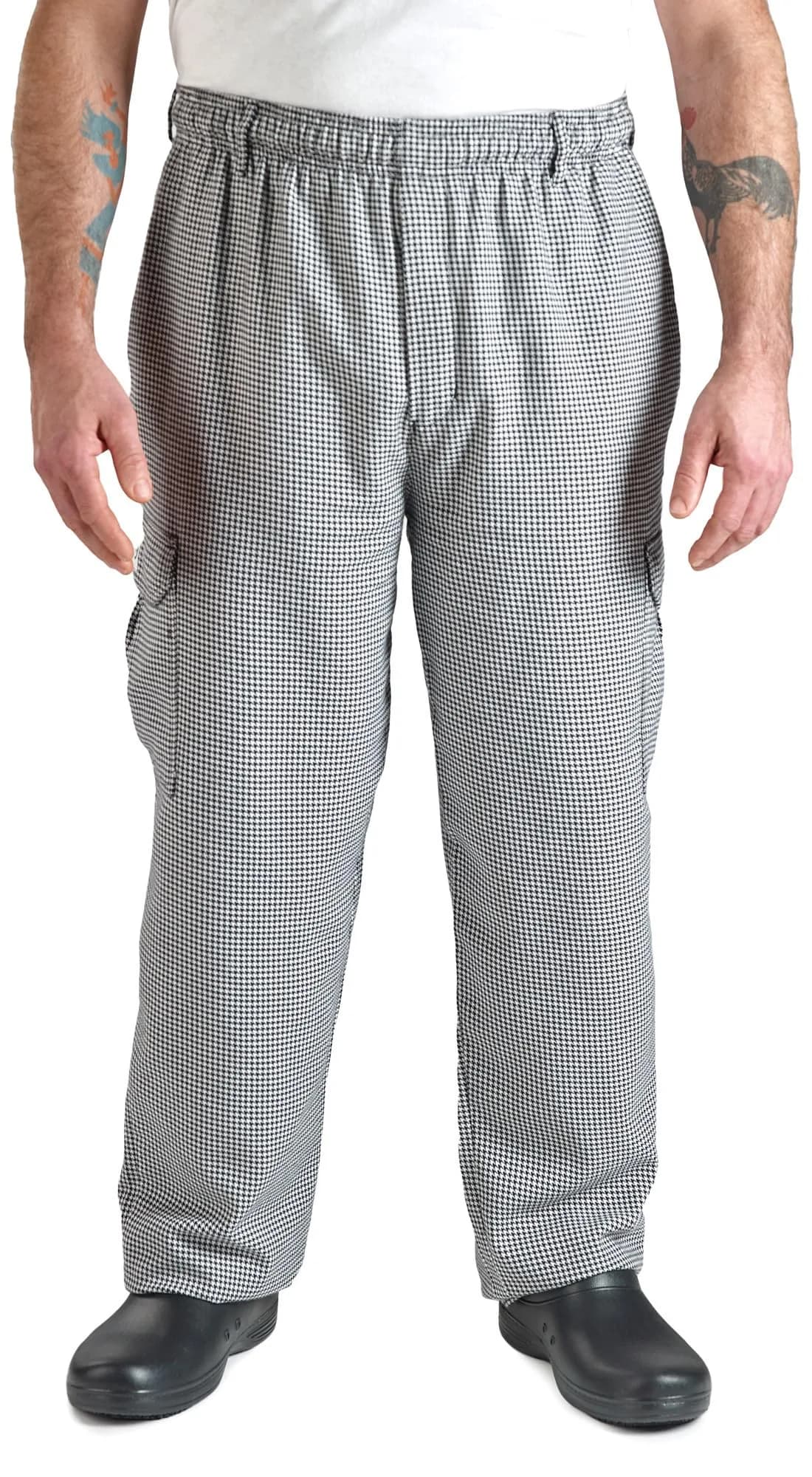 Mercer Culinary Genesis Men's Chef Cargo Pant Small Black | Durable, Comfortable & Professional