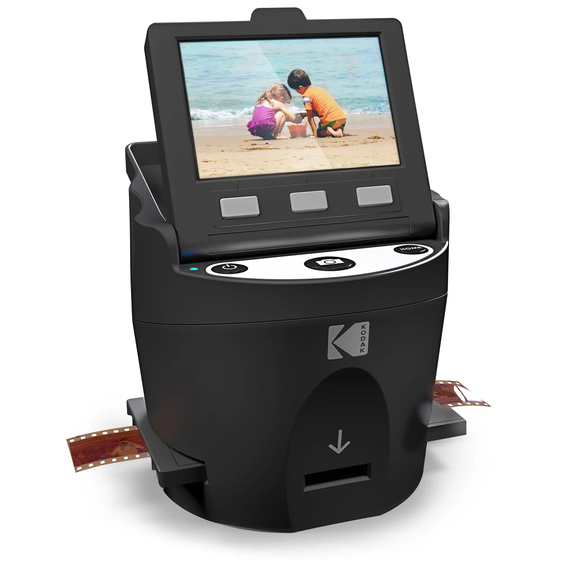 KODAK SCANZA Film & Slide Scanner, 14MP/22MP, 3.5" LCD, Converts Negatives & Slides to JPEG, Includes Adapters & Cables - main product image