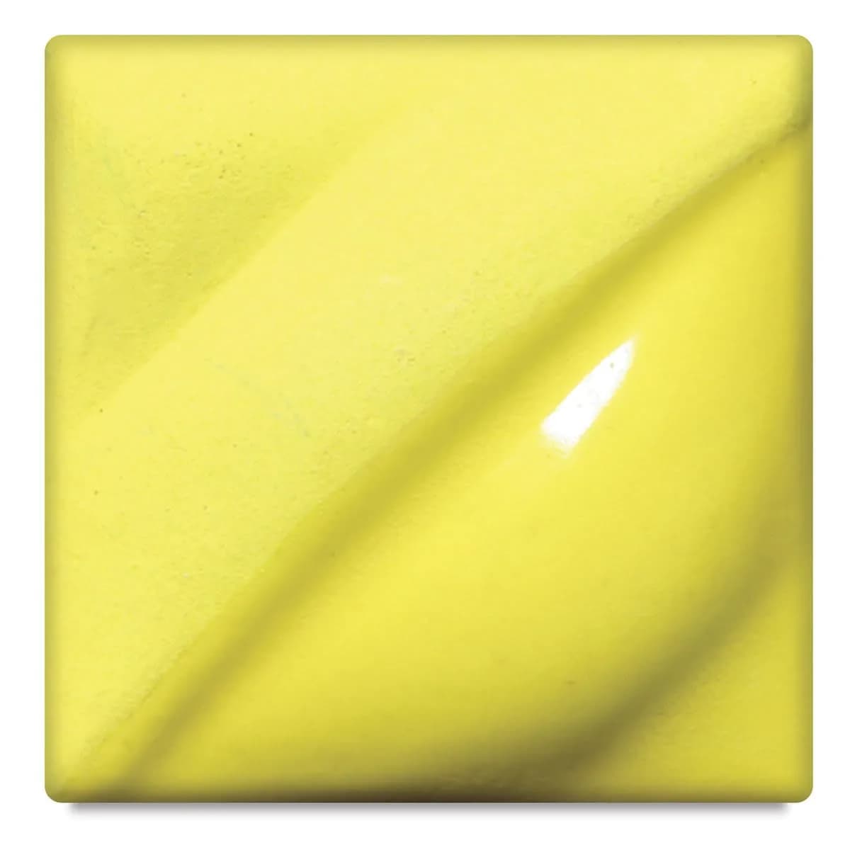 AMACO Velvet Underglaze Yellow 473ml (16 fl oz) | Brilliant Opaque Ceramic Glaze - main product image