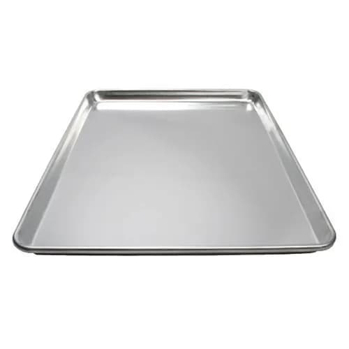 Winware 13 Inch x 18 Inch Aluminum Sheet Pan | Heavy Duty Commercial-Grade Bakeware - main product image