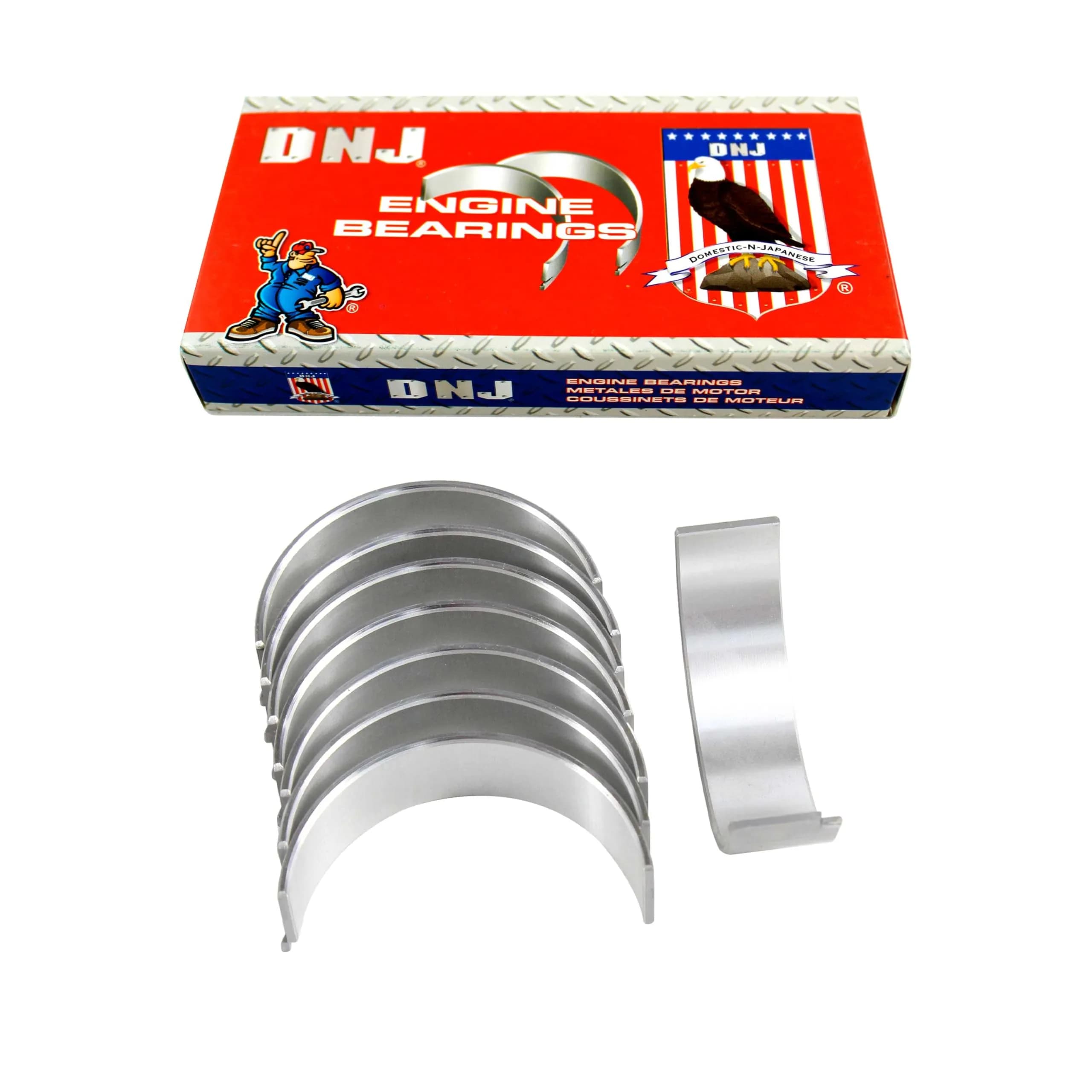 DNJ RB229 Rod Bearings Set Standard for 2002-2015 Acura, Honda Accord, Civic, CR-V 2.0L-2.4L L4 16V DOHC 1998cc | Quality Engine Parts