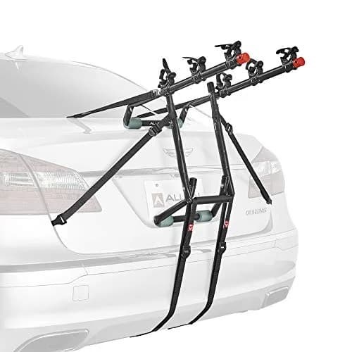Allen Sports Deluxe Trunk Mount 3-Bike Carrier, Model 103DN-R, Black | 4 kg (8.8 lb) Carrier for Sedans, Hatchbacks, SUVs - main product image