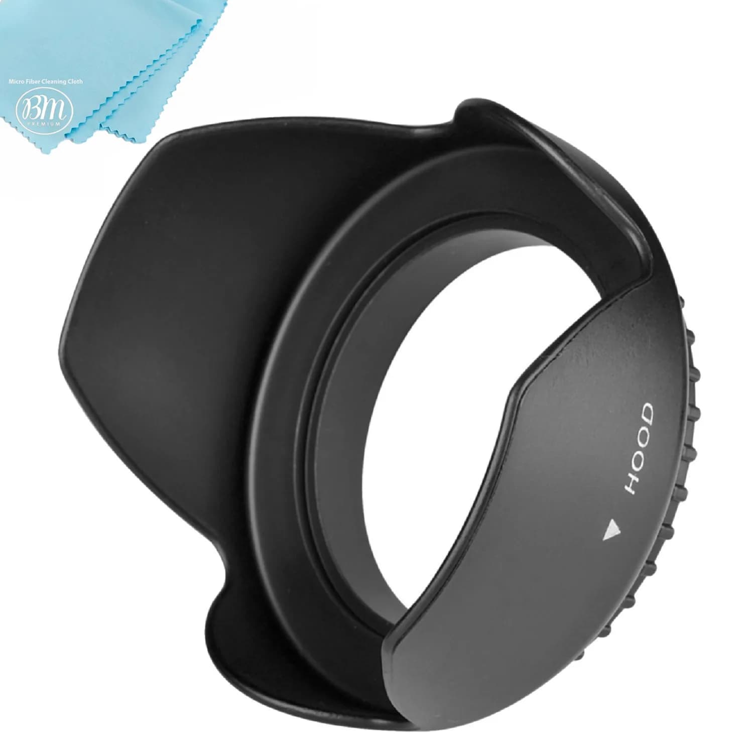 Big Mike's 49mm Lens Hood for Sony 18-55mm, 55-210mm & More | Flare Prevention & Lens Protection