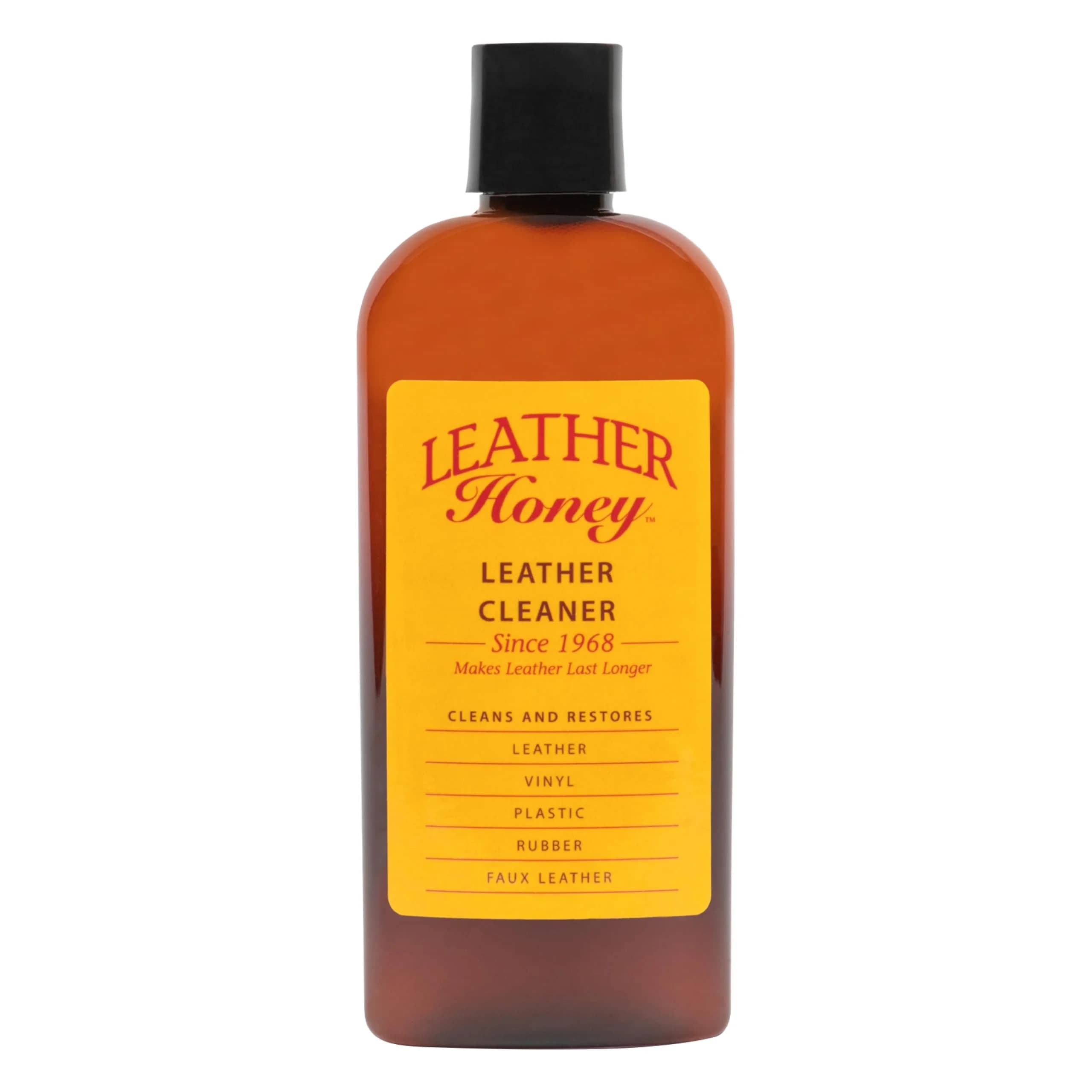 Leather Honey Leather Cleaner 237ml (8 Fl Oz) | Non-Toxic, EPA Safer Choice Formula for All Leather Types - main product image
