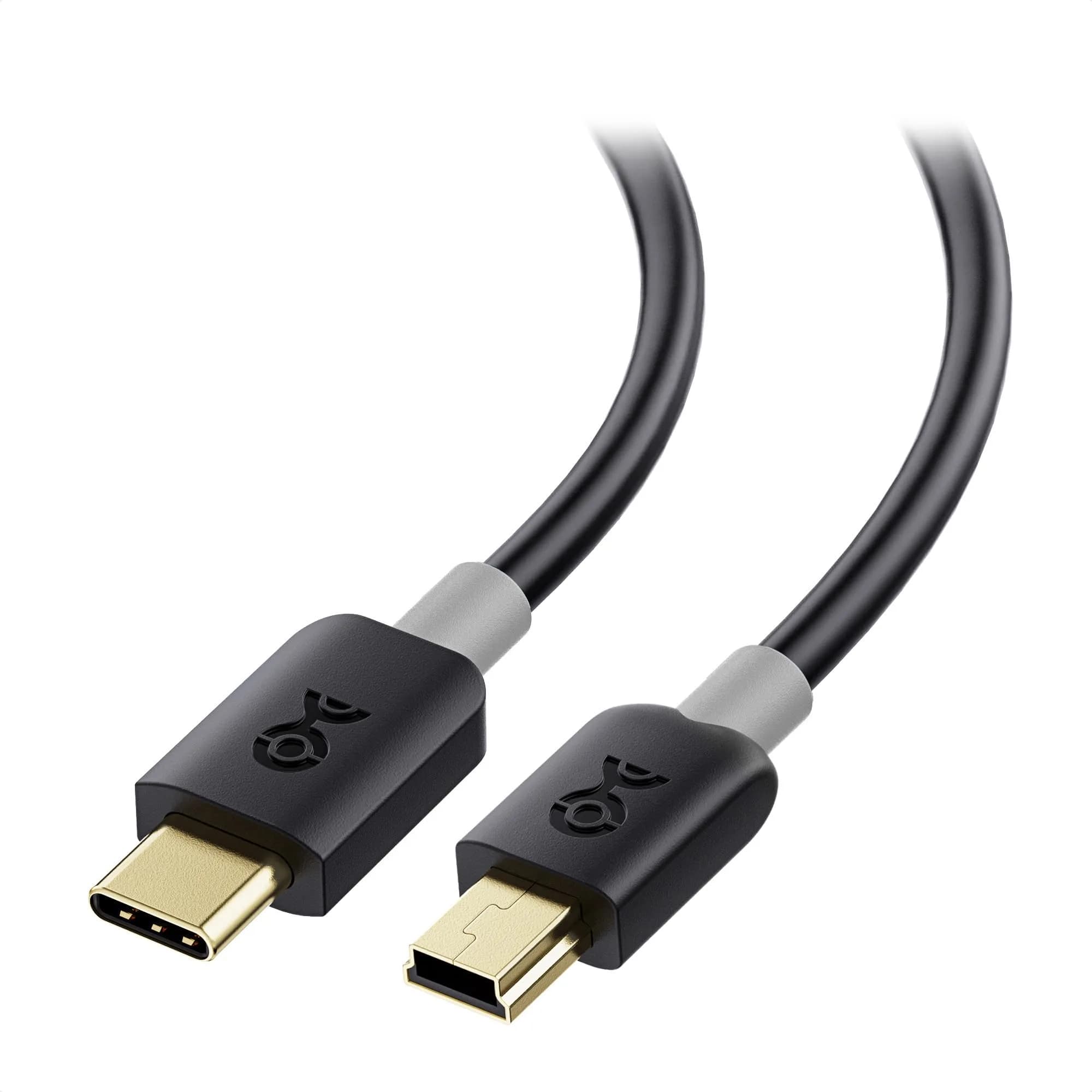 Cable Matters USB Type-C to Mini USB Cable, 3.3ft, Black | Data & Charging for Legacy Devices