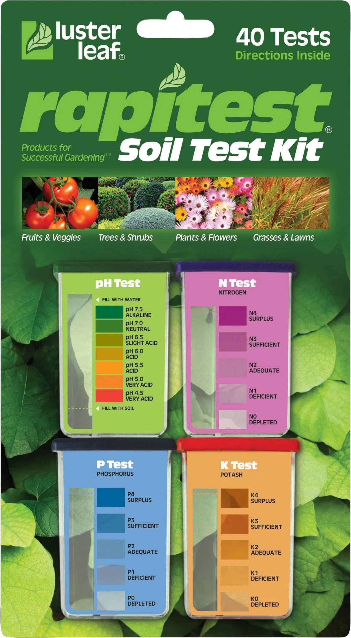 Luster Leaf Soil Test Kit 1601 | Supports Garden & Farming in India - main product image