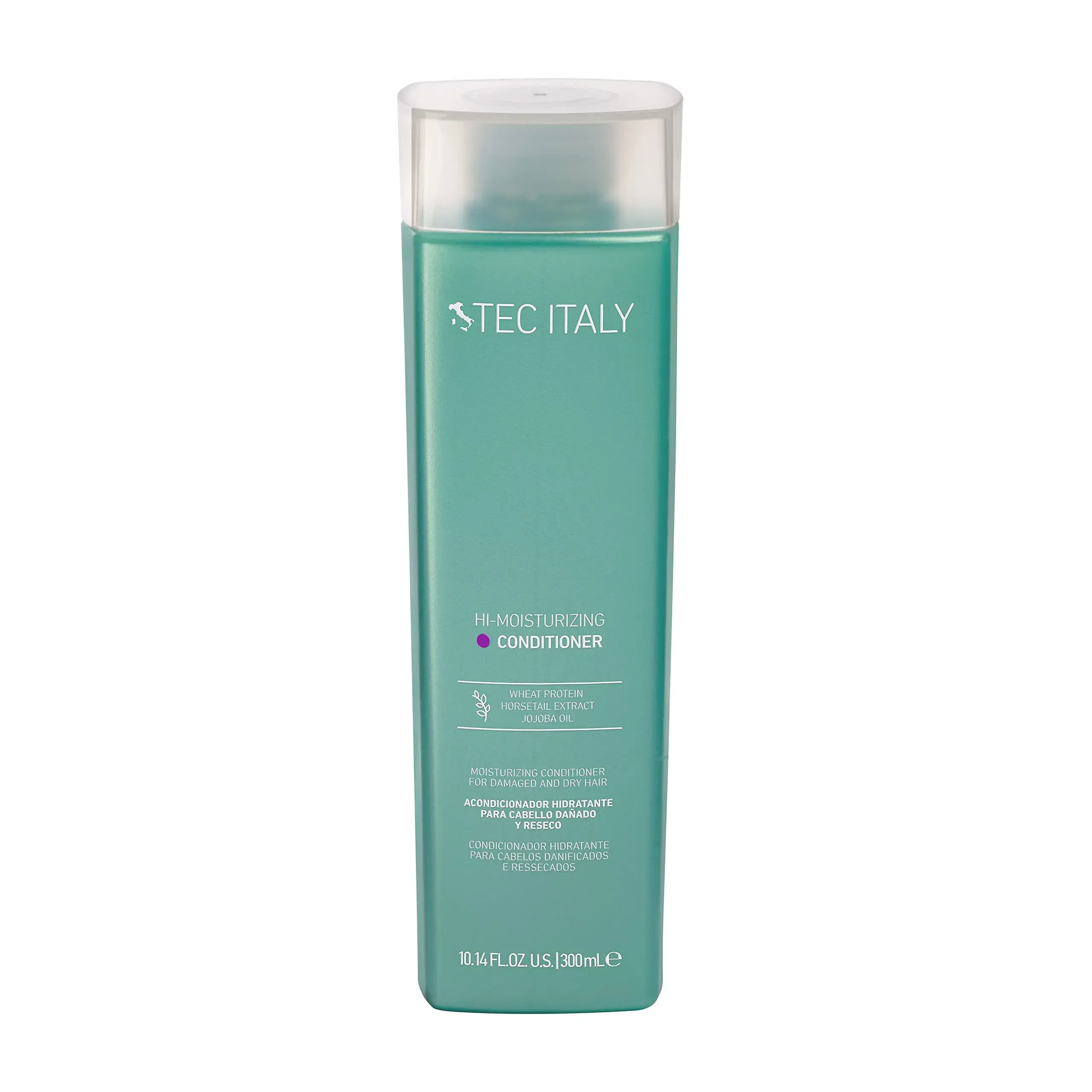 Tec Italy Hi-moisturizing Conditioner for Damaged and Dry Hair 10.1 Oz | Hydrates & Restores Moisture