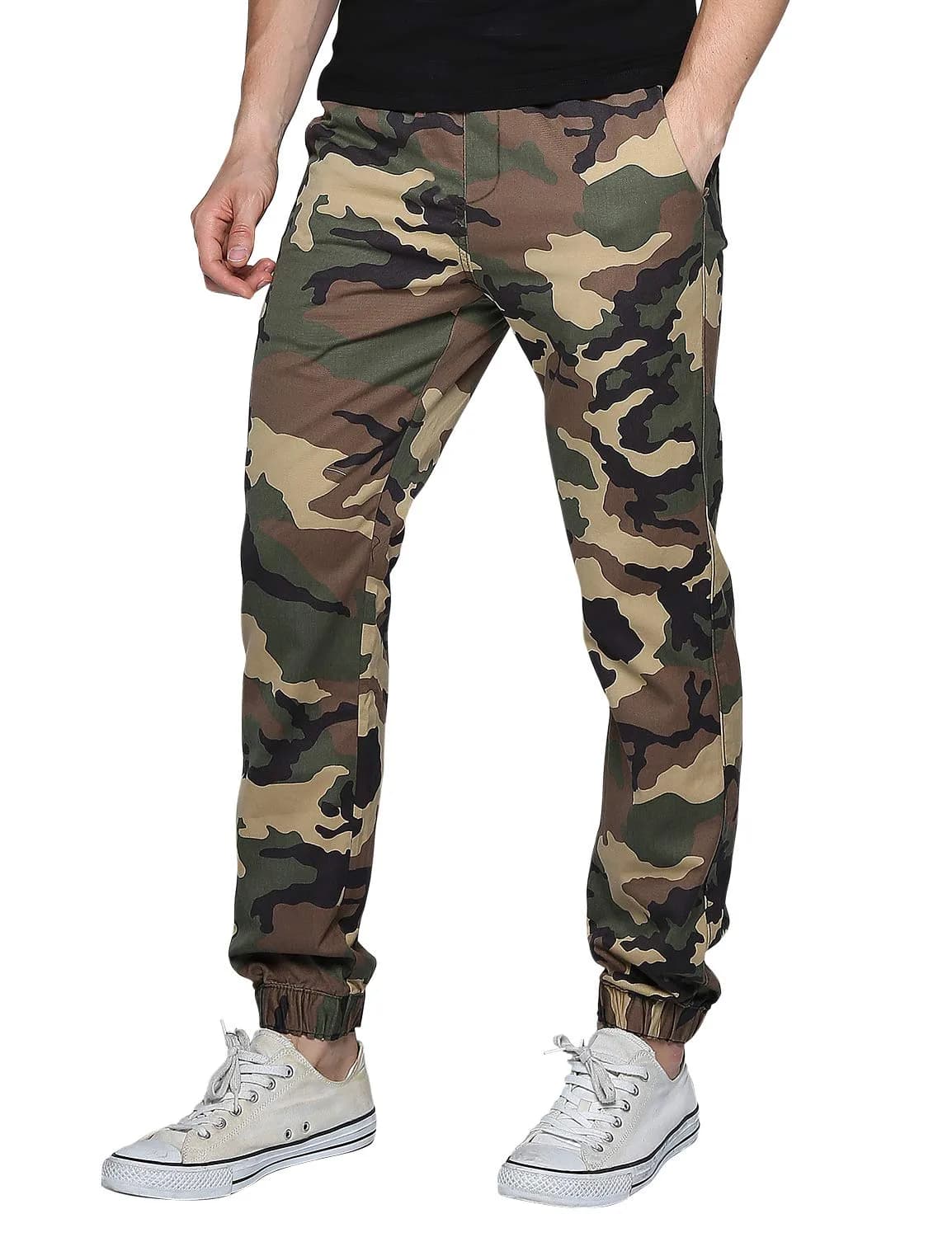 Match Men's Regular Fit Comfort Stretch Casual Chino Pants (Indigo, 34) | All-Day Comfort & Style