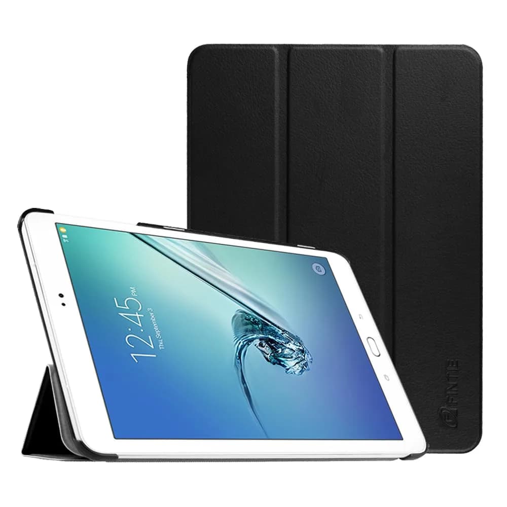 FINTIE Slim Shell Case for Samsung Galaxy Tab S2 9.7 2015 | Auto Sleep/Wake, Flip Stand, Black