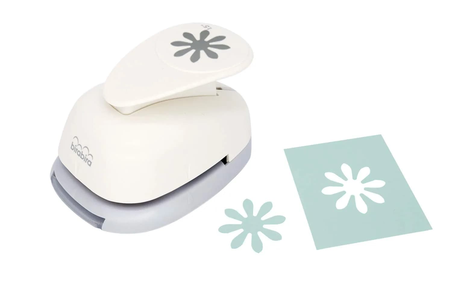 BiraBira Daisy Punch 1.5" Flower Punch for Paper Crafting Scrapbooking | Compact & Easy to Use