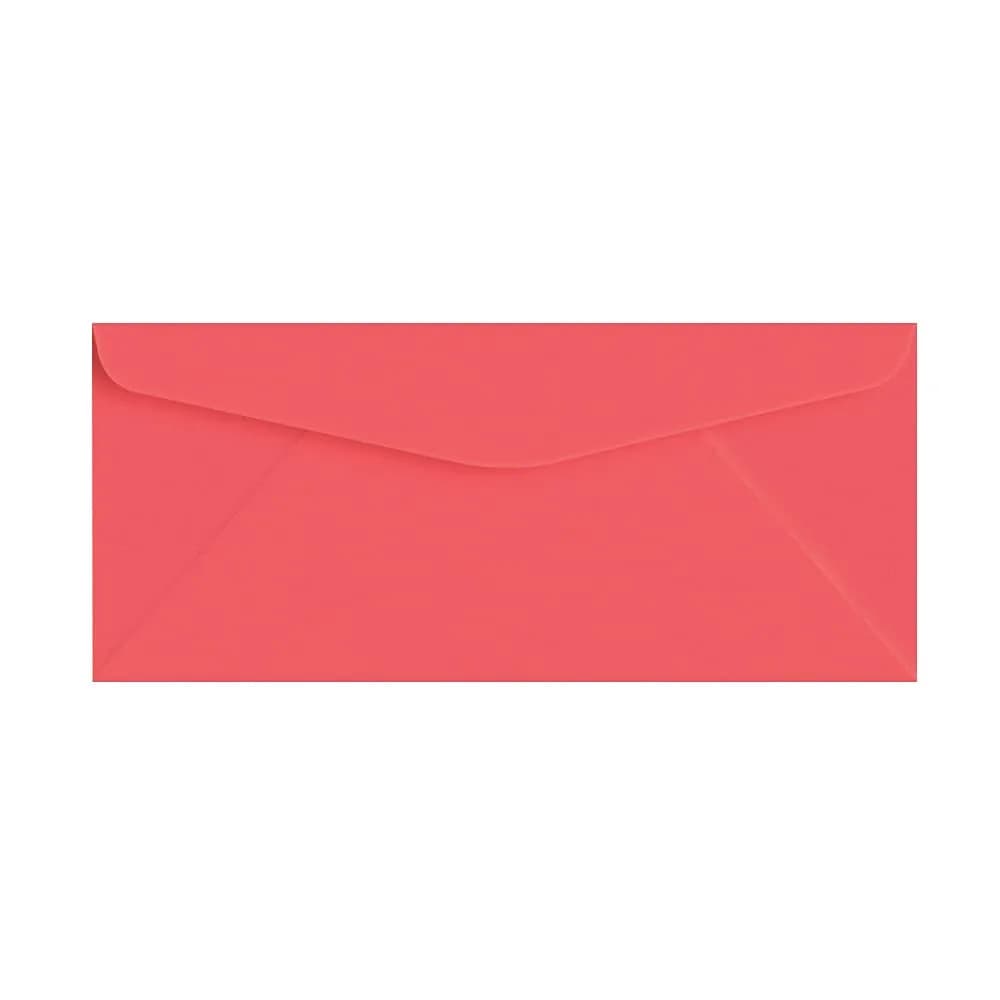 S Superfine Printing Rocket Red Bright Color #10 Envelopes | 4 1/8" x 9 1/2" | Bulk Pack of 50