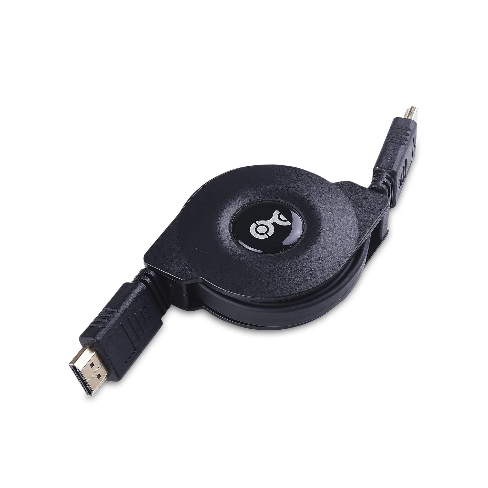 Cable Matters 4K Retractable HDMI Cable, 1m (3.3ft) | High Speed with Ethernet - main product image