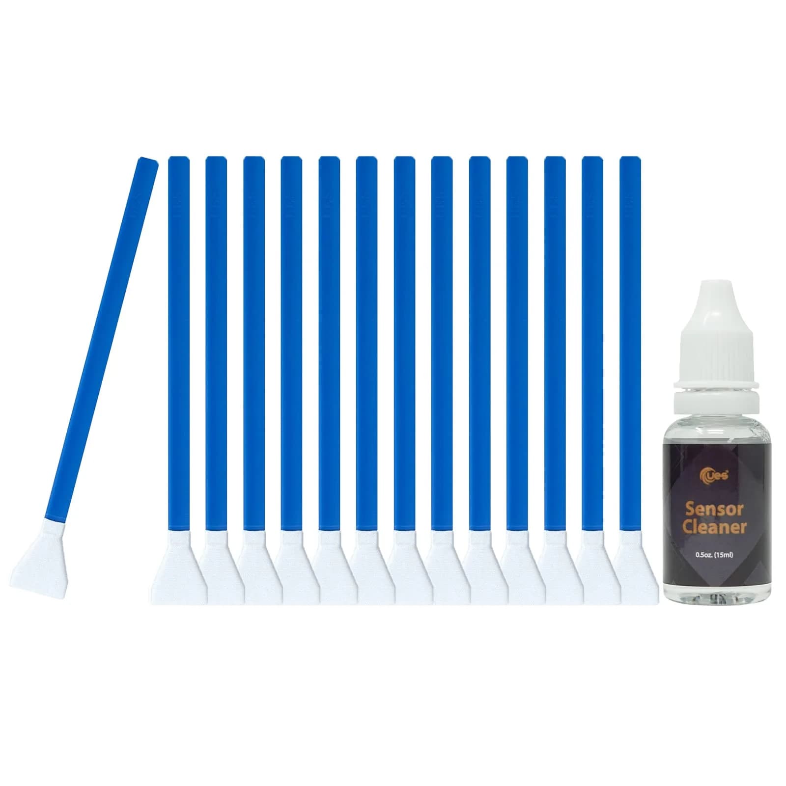 UES APS-C Camera Sensor Cleaning Kit 16mm (14 Swabs + 15ml Solution) | Professional Dust Removal for DSLR & Mirrorless - main product image