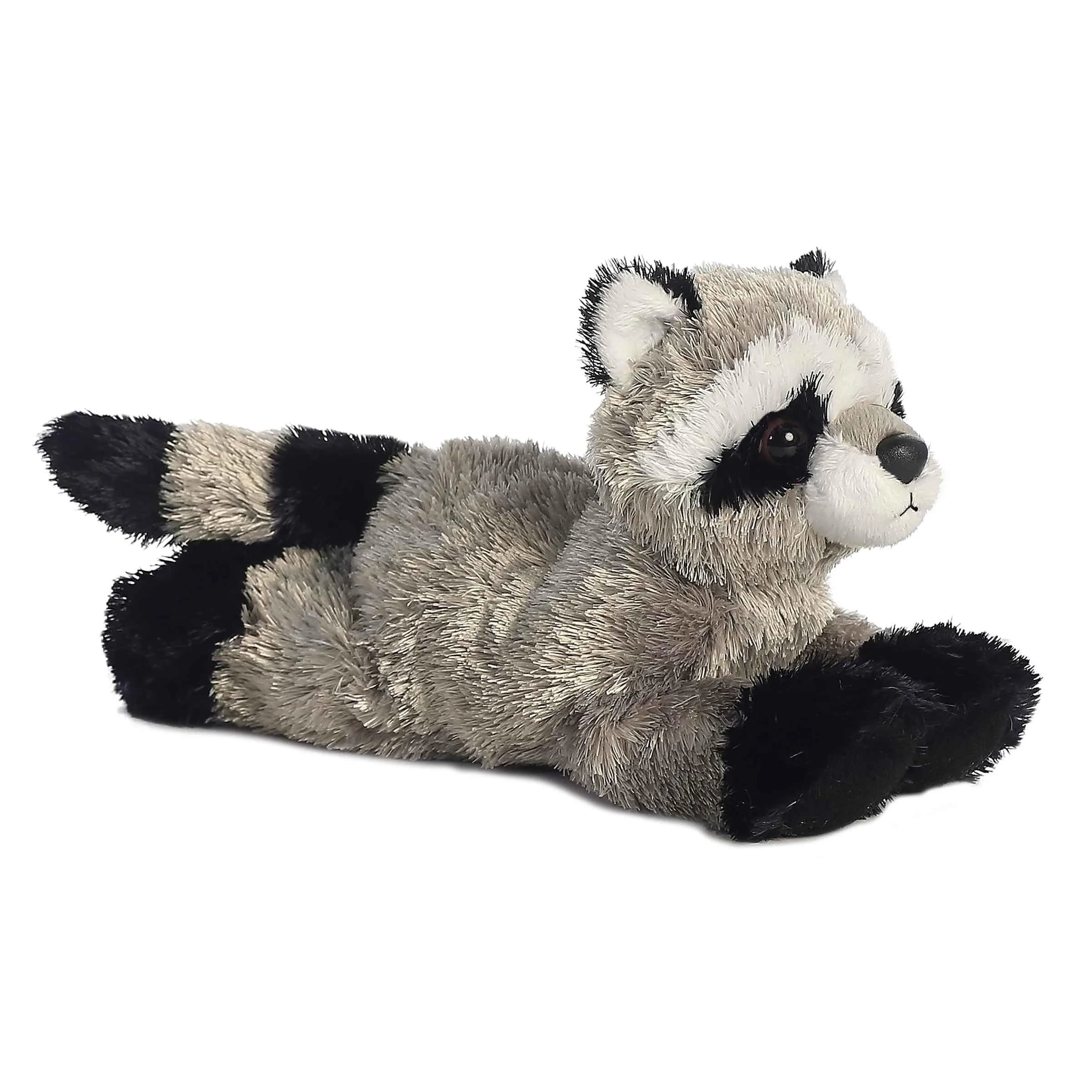 Aurora Mini Flopsie Rascal Raccoon Stuffed Animal 20.3cm (8 Inches) | Soft Plush Toy for Kids All Ages - main product image