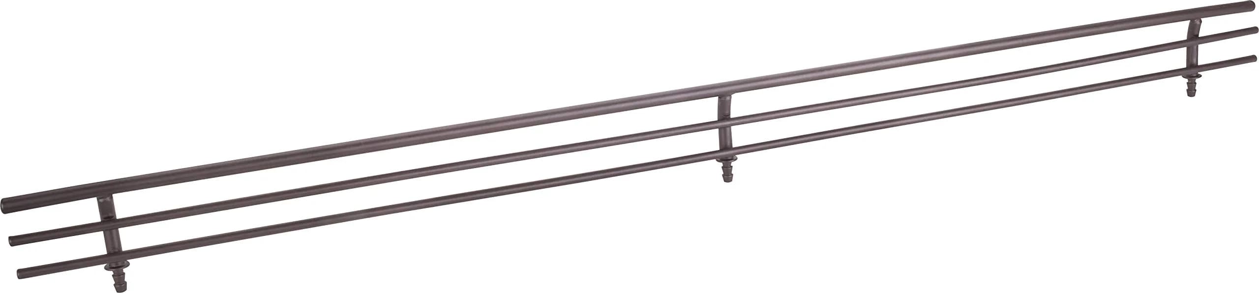 Hardware Resources Wire Shoe Shelf Fence Dark Bronze 17" (43.2cm) | Prevents Shoes Slipping Off Shelves - main product image