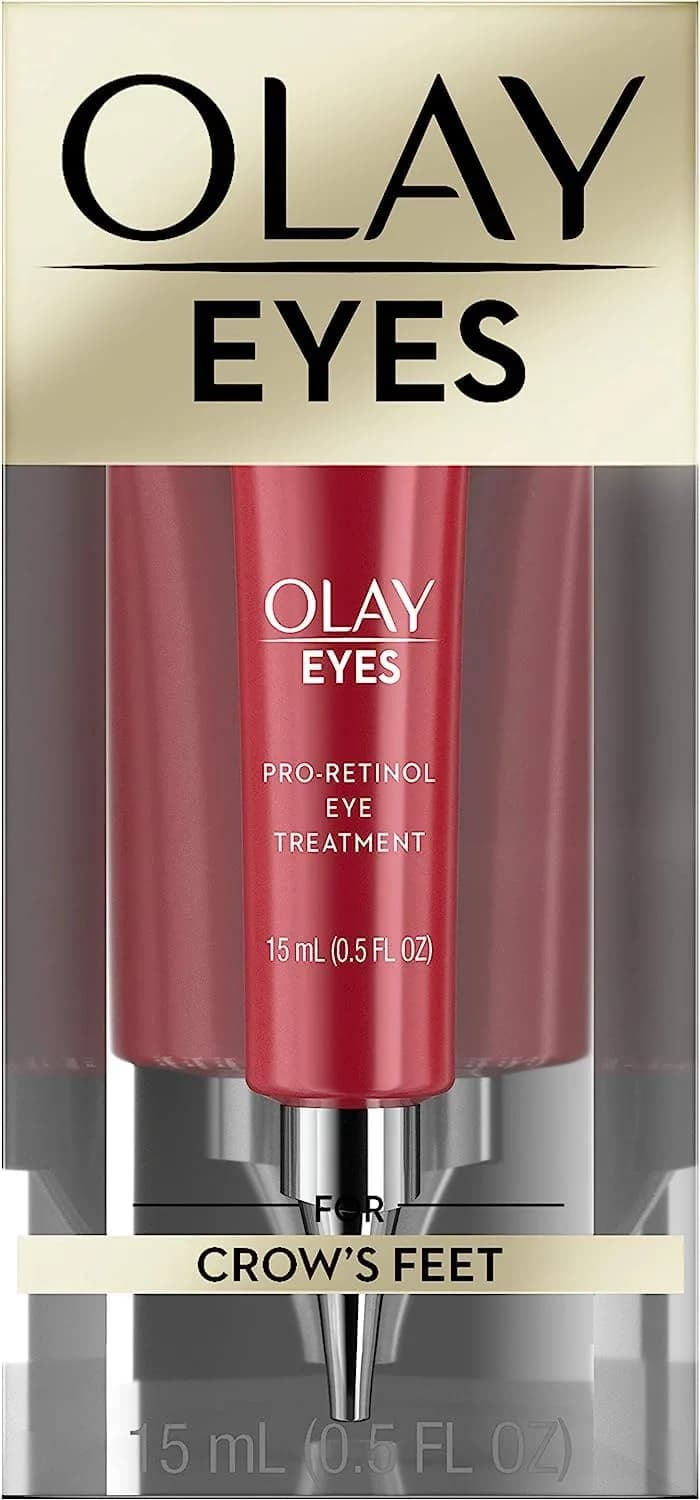 Olay Eyes Pro Retinol Eye Cream Anti-Wrinkle Treatment for Crow's Feet 15ml (0.5 Fl Oz) | Dermatologically Tested for Smoother Eyes - main product image