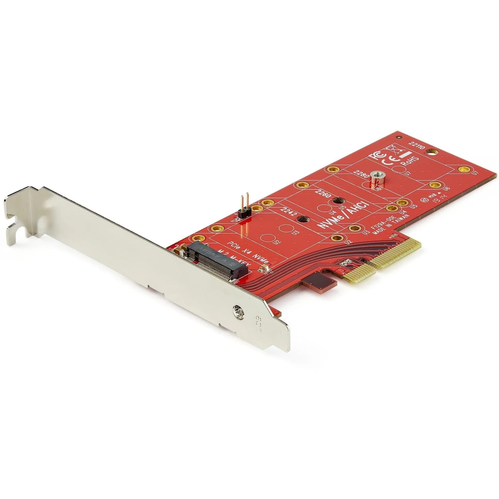 StarTech.com M.2 NVMe SSD Adapter Card PEX4M2E1 | PCIe 3.0 x4 to M.2 M-Key/NGFF Adapter - main product image