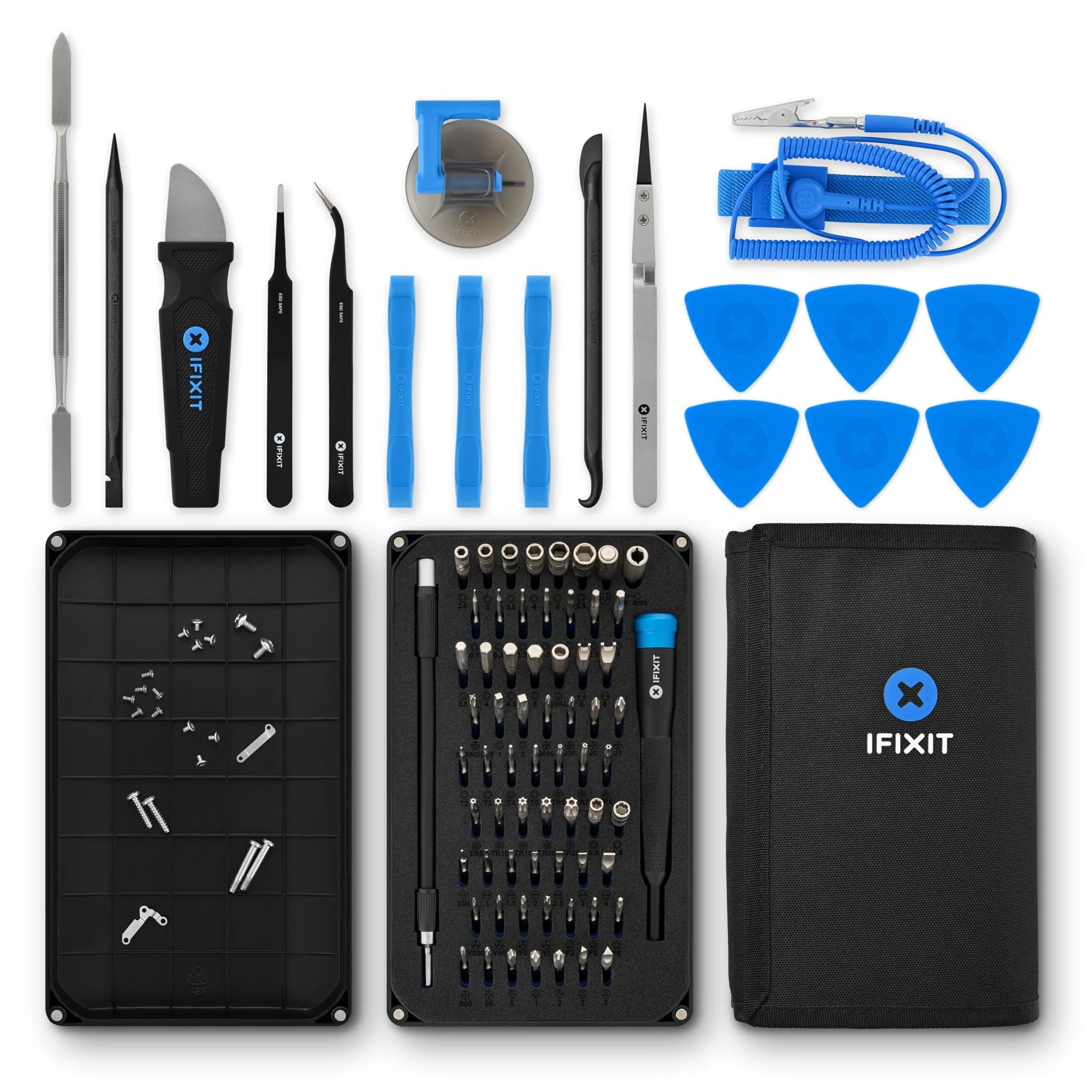 iFixit Pro Tech Toolkit - 64 Bit Driver Kit, Electronics, Smartphone, Computer & Tablet Repair Kit - main product image