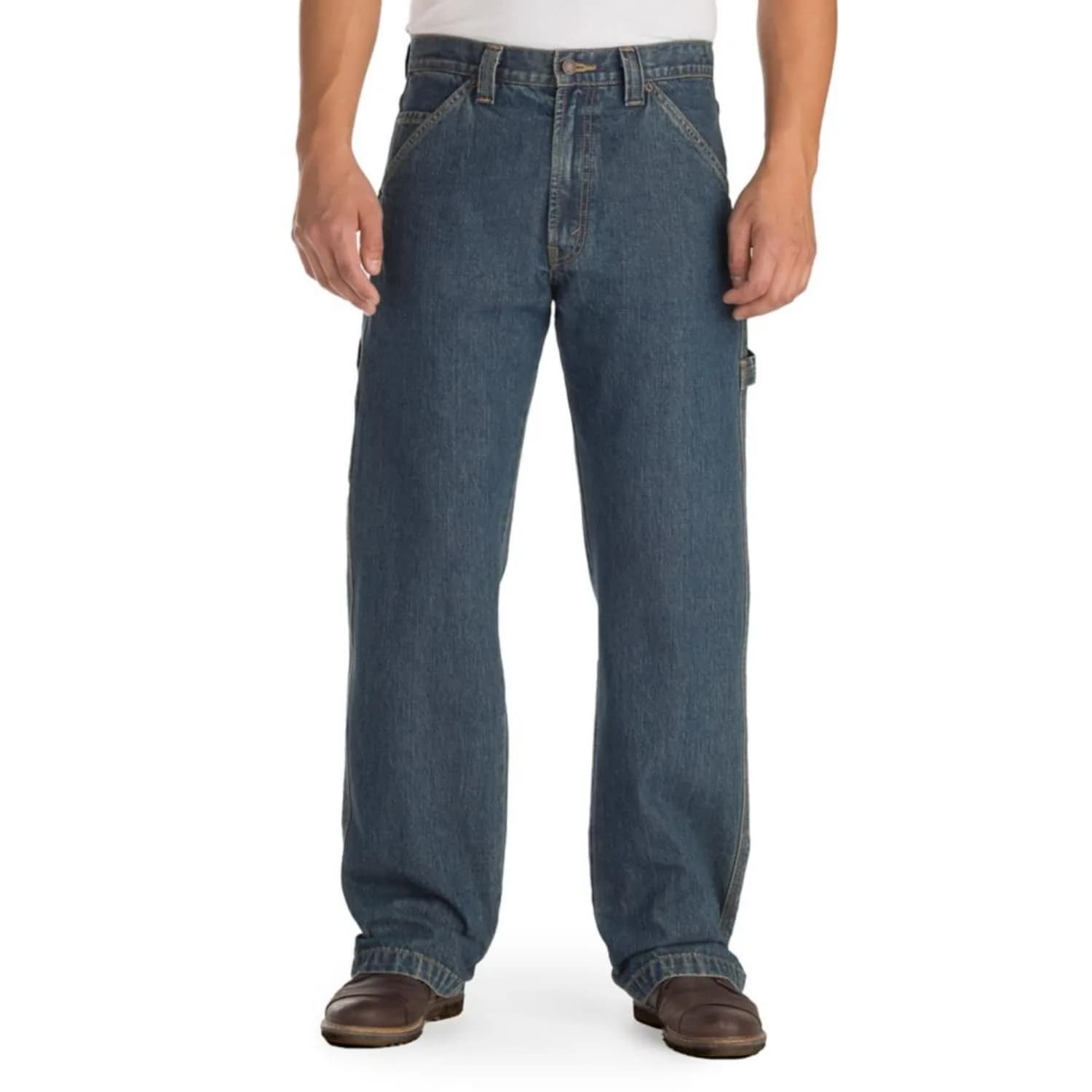 Levi Strauss Signature Gold Men's Carpenter Jeans 36W x 34L (91.4cm x 86.4cm) | Durable Workwear for Indian Climates - main product image
