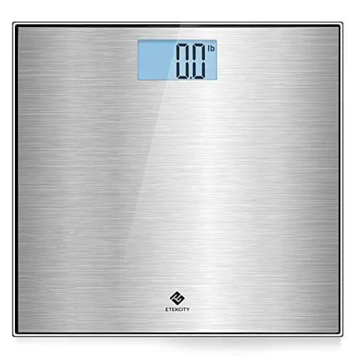 Etekcity Stainless Steel Digital Body Weight Scale with Large Blue LCD, 180kg Capacity | FDA Approved Precision Weighing - main product image