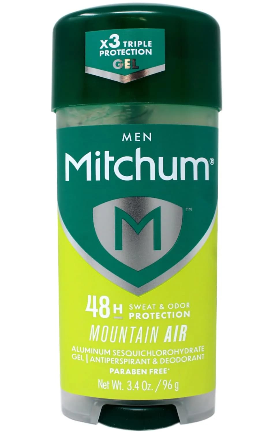 Mitchum Advanced Gel Anti-Perspirant & Deodorant, Mountain Air 3.4 oz (9-Pack) | All-Day Sweat & Odor Protection - main product image