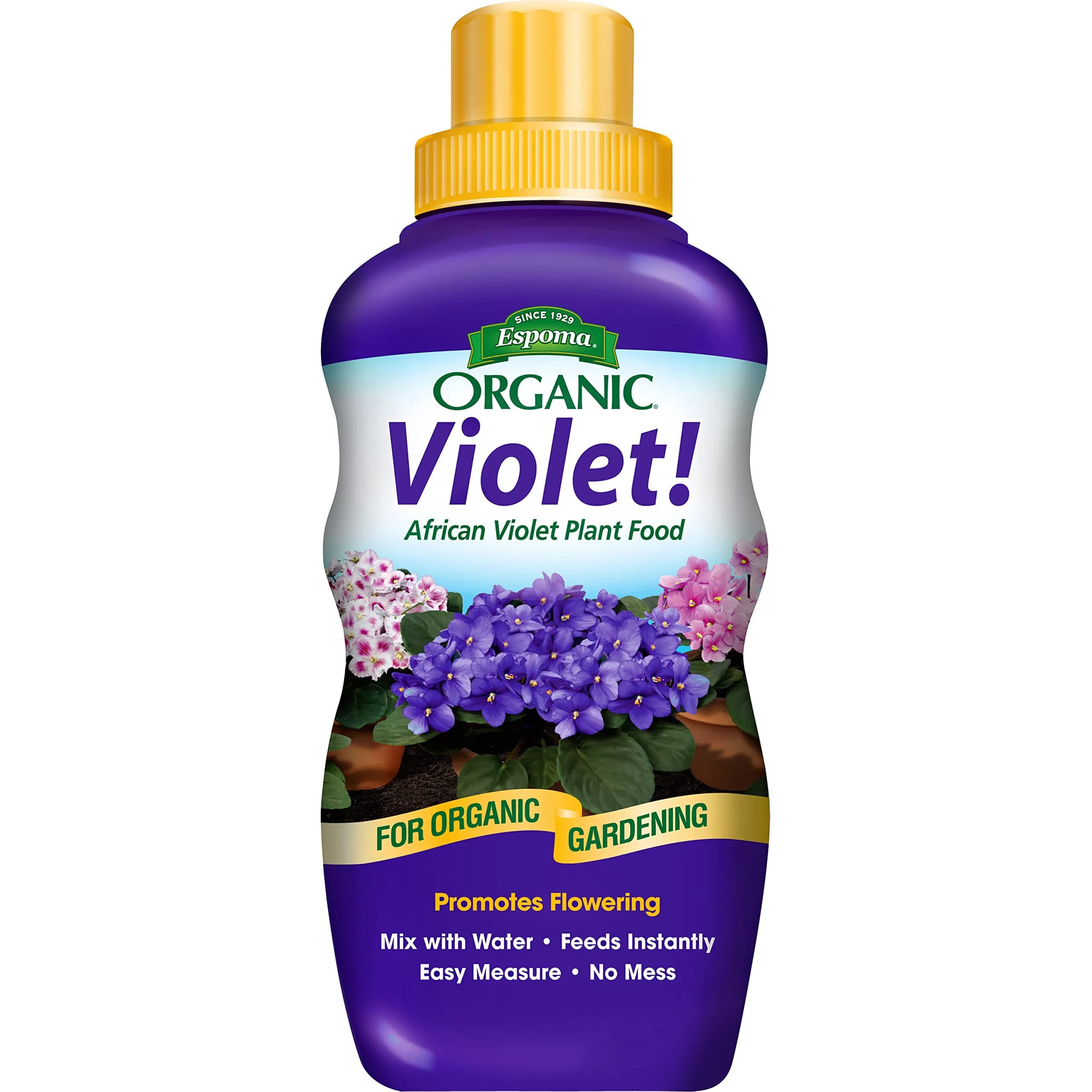 Espoma Organic Violet! 8oz Plant Food | Organic Fertilizer & Bloom Booster for Indoor Violets - main product image